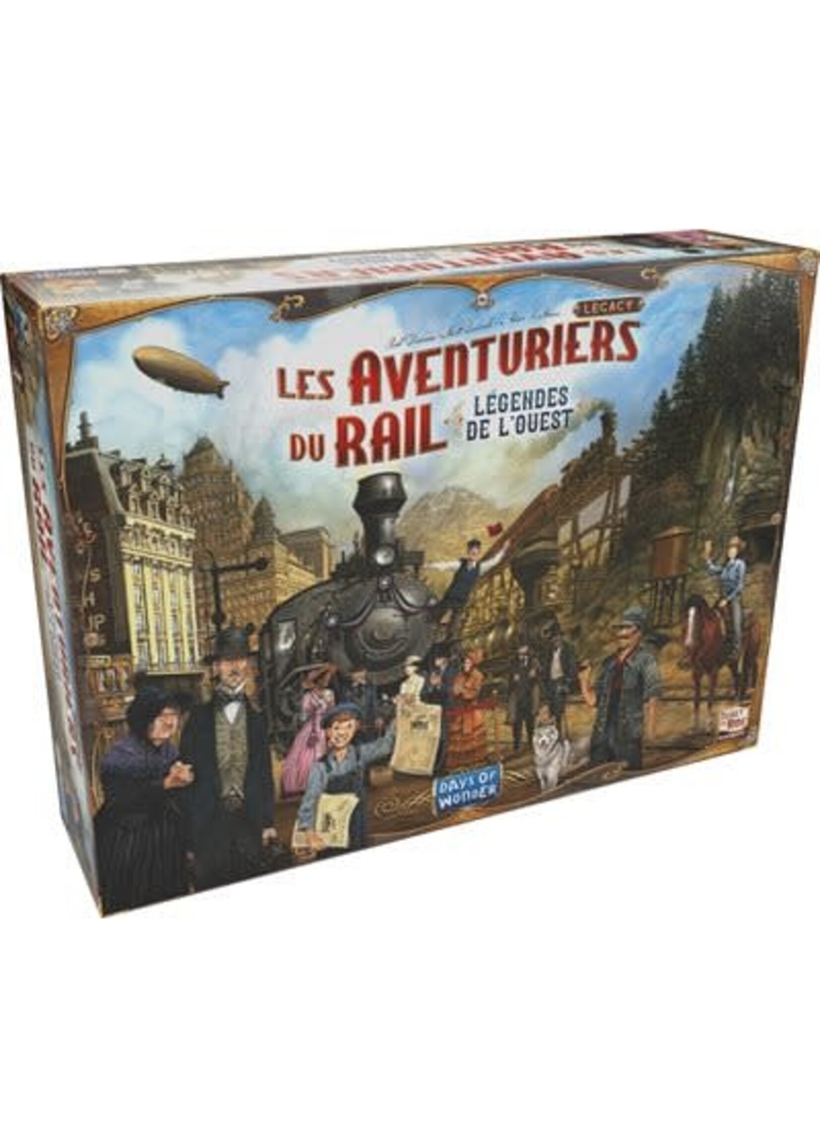 Days Of Wonder LES AVENTURIERS DU RAIL - LEGACY - LÉGENDES DE L'OUEST (FR)