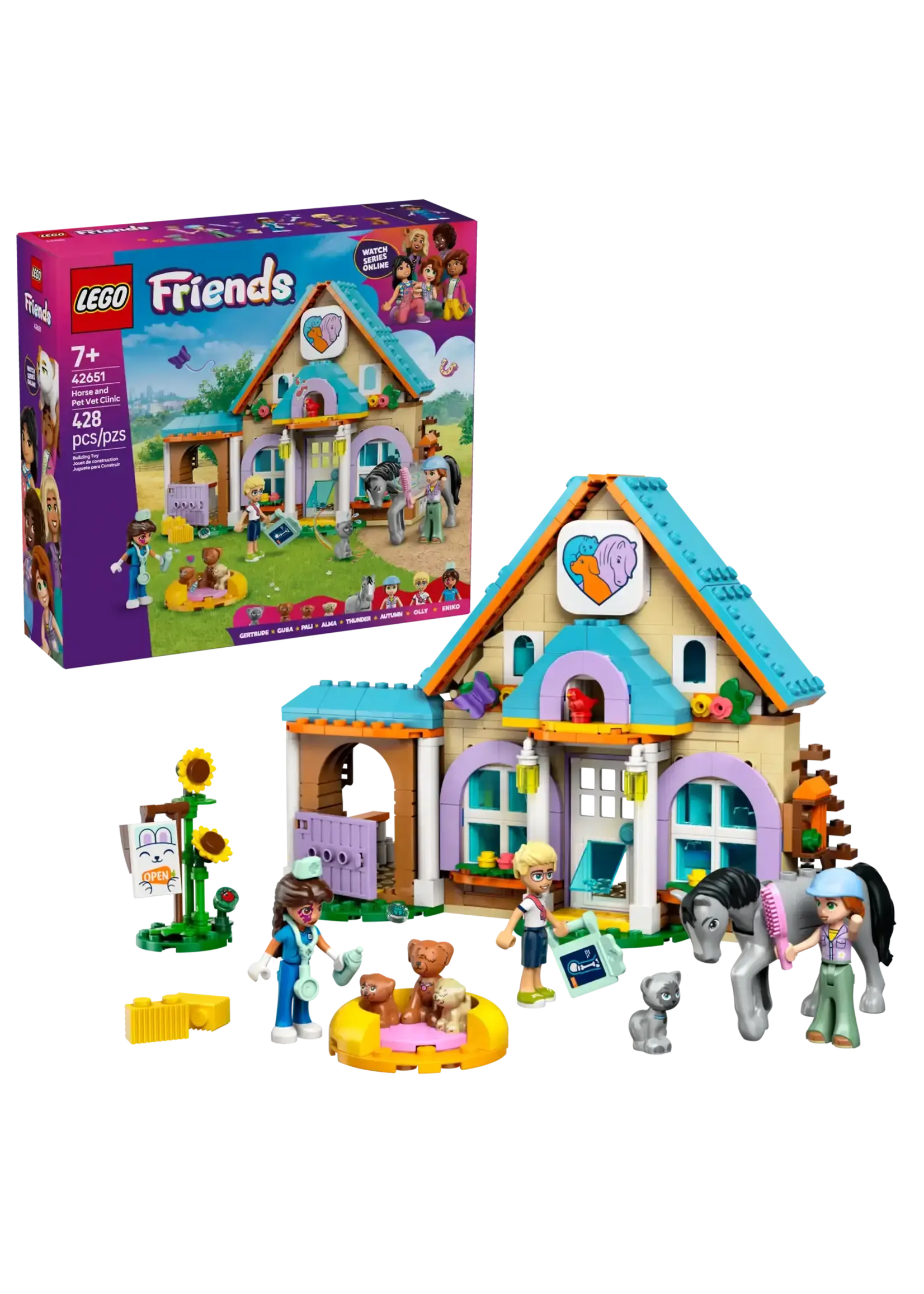 LEGO Clinique veterinaire pour chevaux et animaux de compagnie