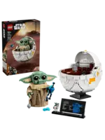 LEGO Grogu et son Landau