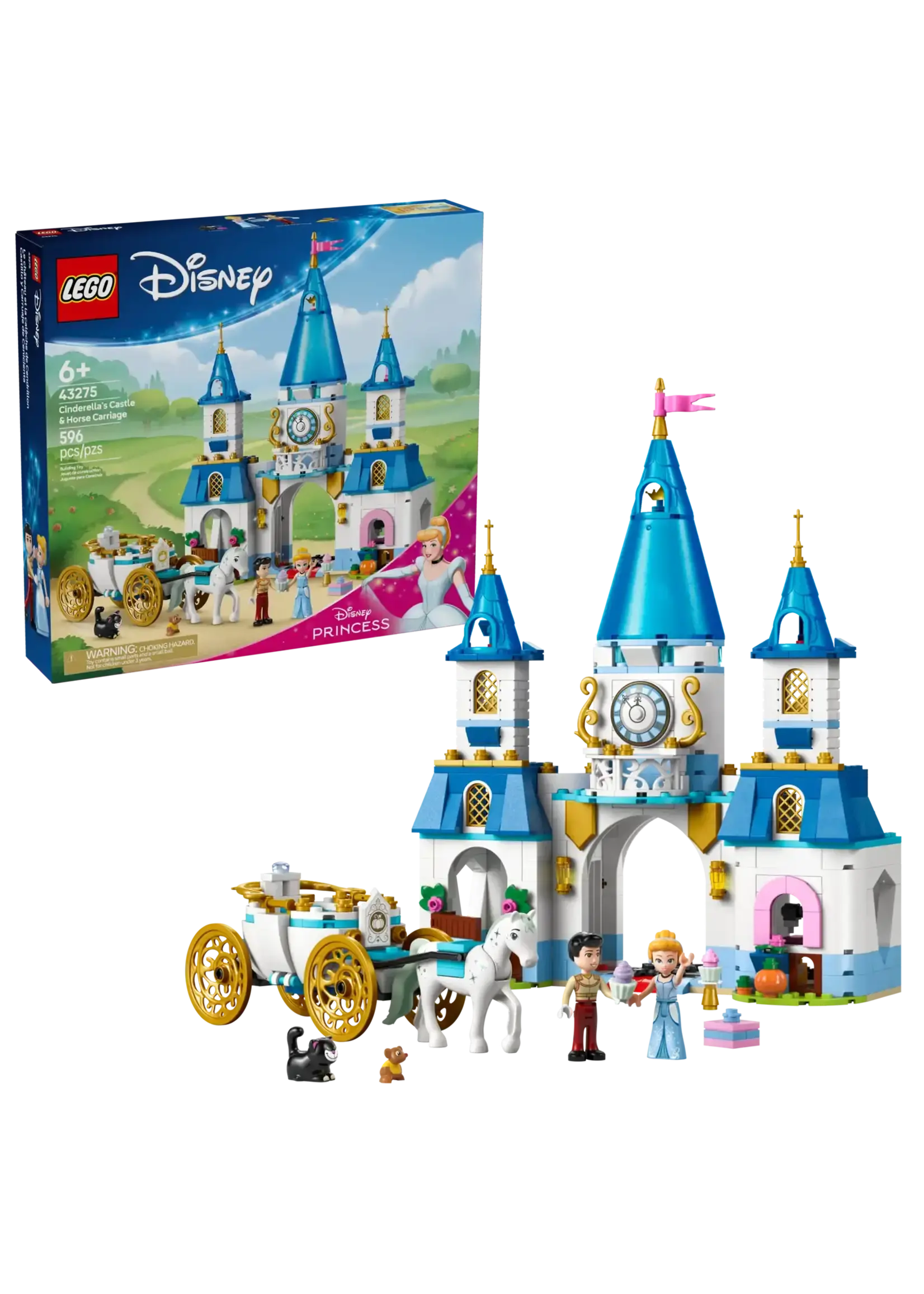 LEGO Chateau de Cendrillon et Caleche