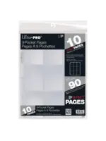 Upper Deck 9-Pocket Retail Page for Standard Size Cards (10ct)