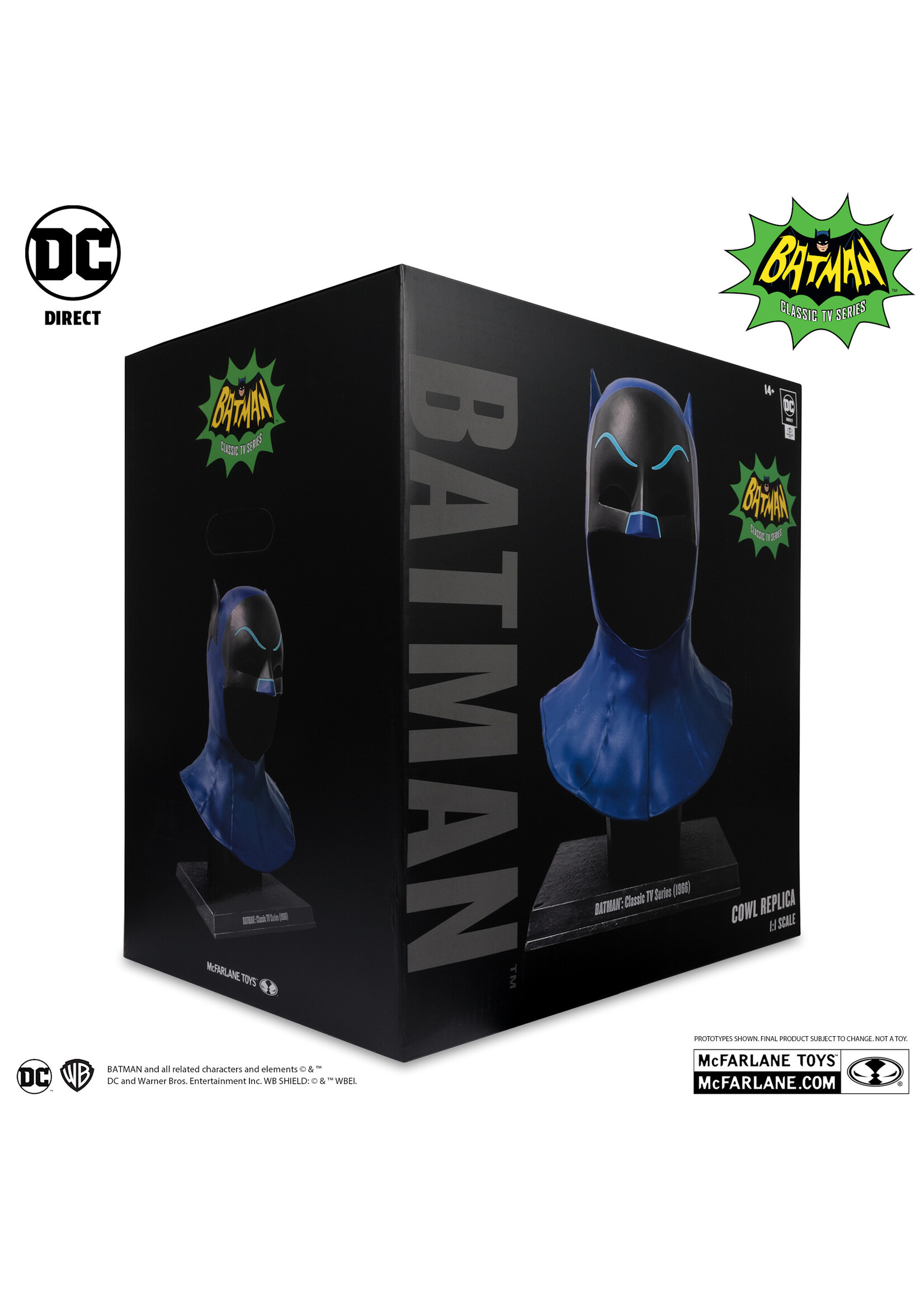 McFarlane toys Batman Classic TV Series (1966) Cowl Replica 1:1 Scale