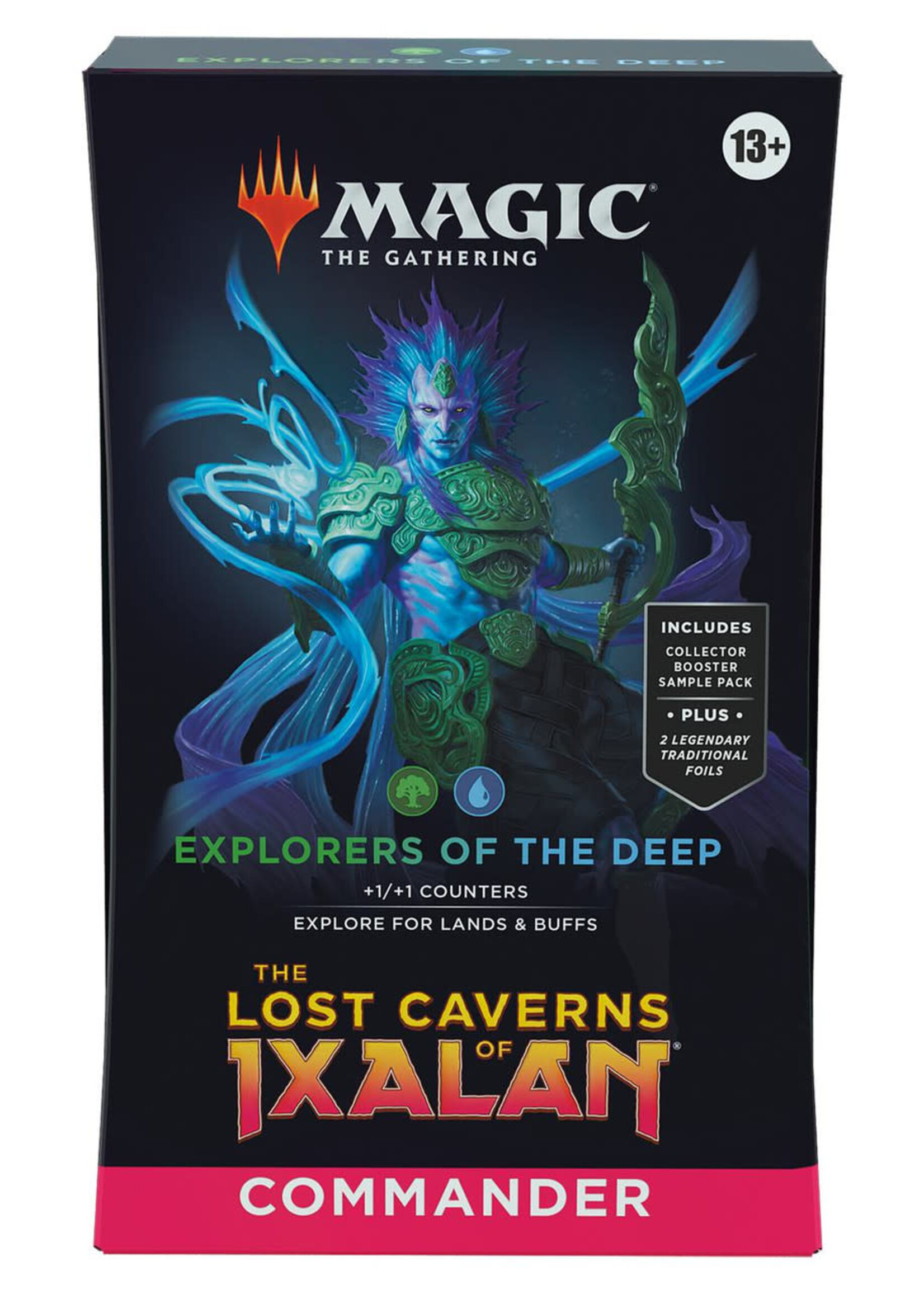 Magic the Gathering The Lost Caverns of Ixalan: Commander Deck - Explorers of the Deep