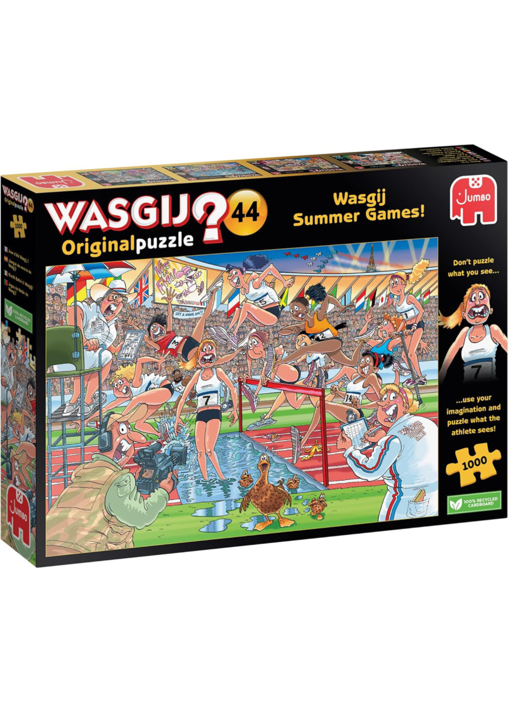 Jumbo WASGIJ ORIGINAL  # 44  -  SUMMER GAMES (1000 PCS)