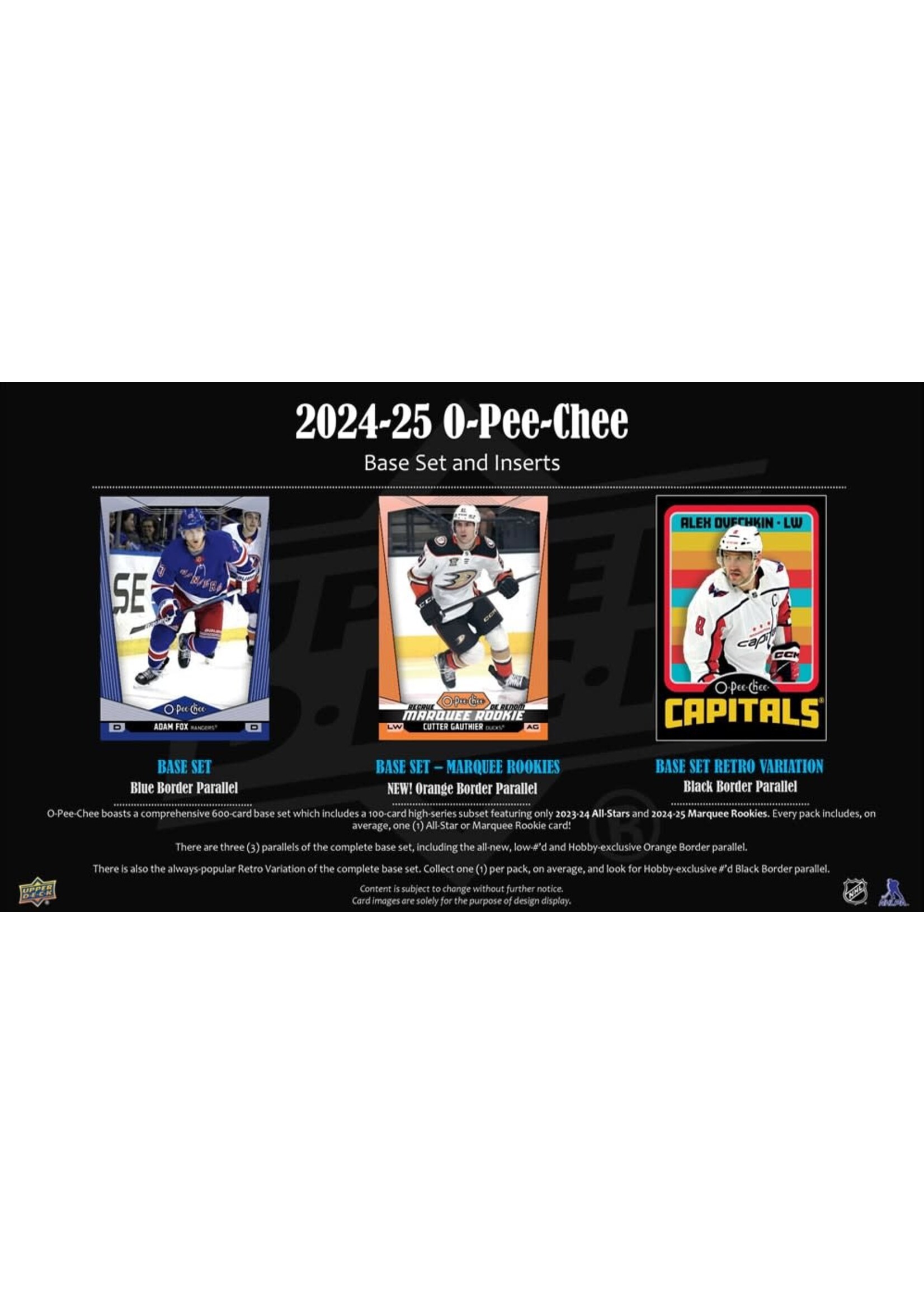 O-Pee-Chee 2024-25 O-PEE-CHEE HOCKEY HOBBY BOX