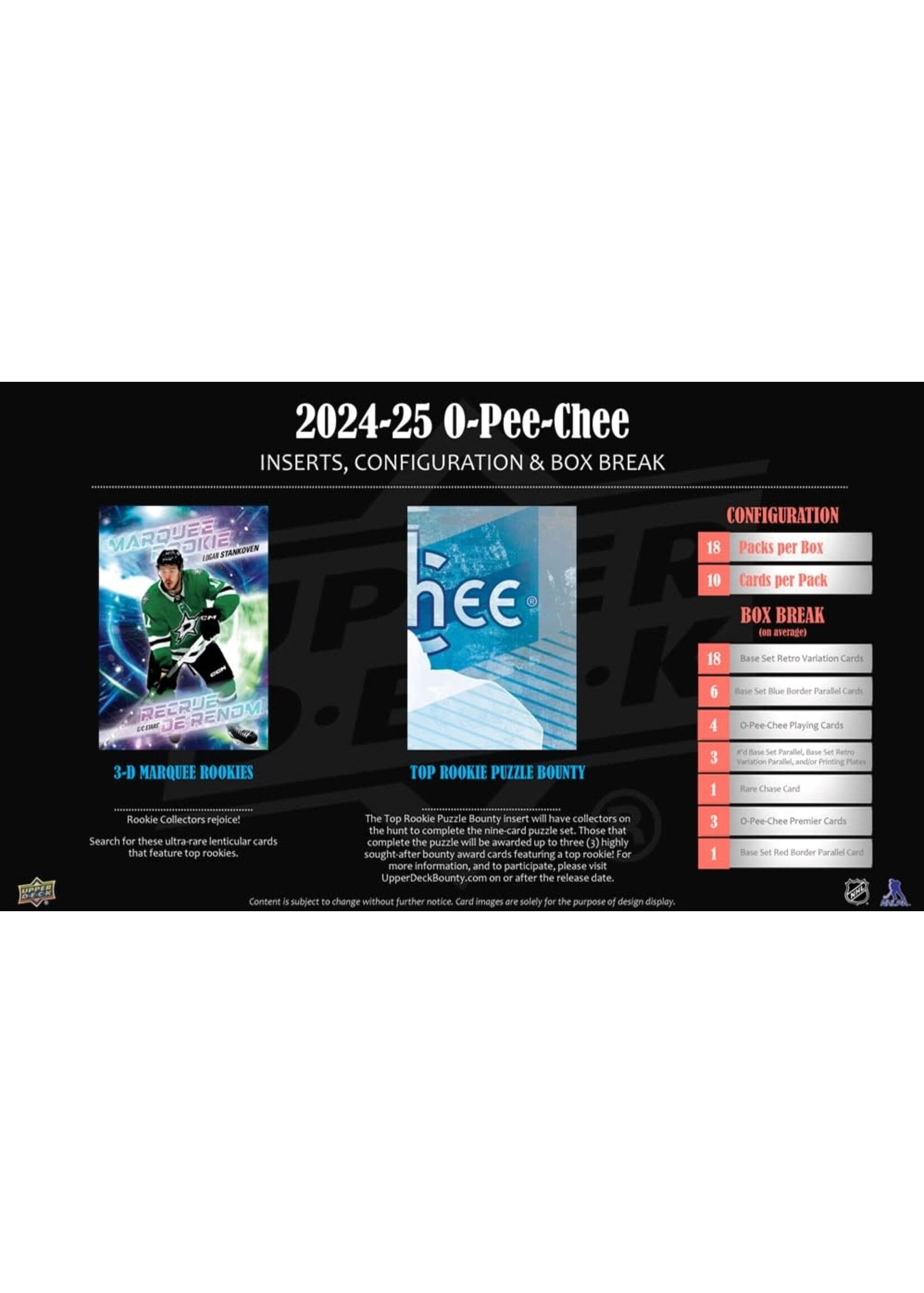 O-Pee-Chee 2024-25 O-PEE-CHEE HOCKEY HOBBY BOX