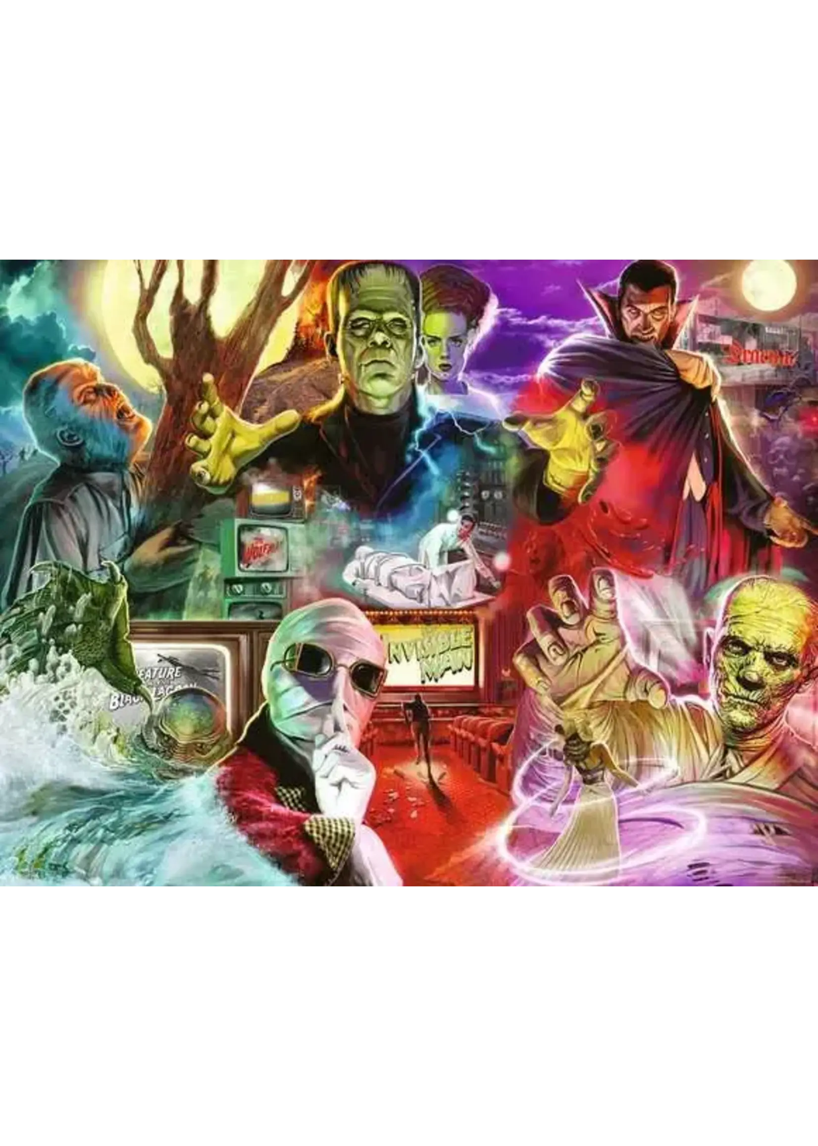 Ravensburger Universal Monsters - 2000pcs