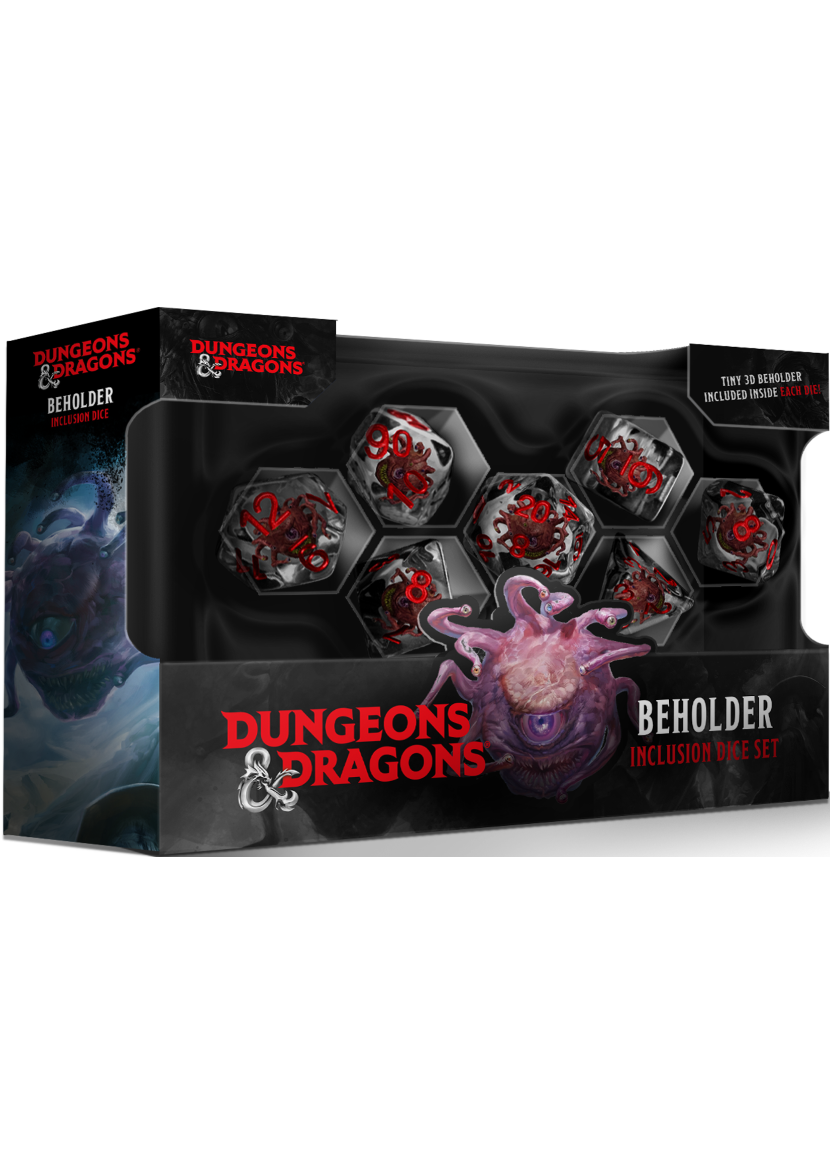 FanRoll DND BEHOLDER RESIN DICE SET