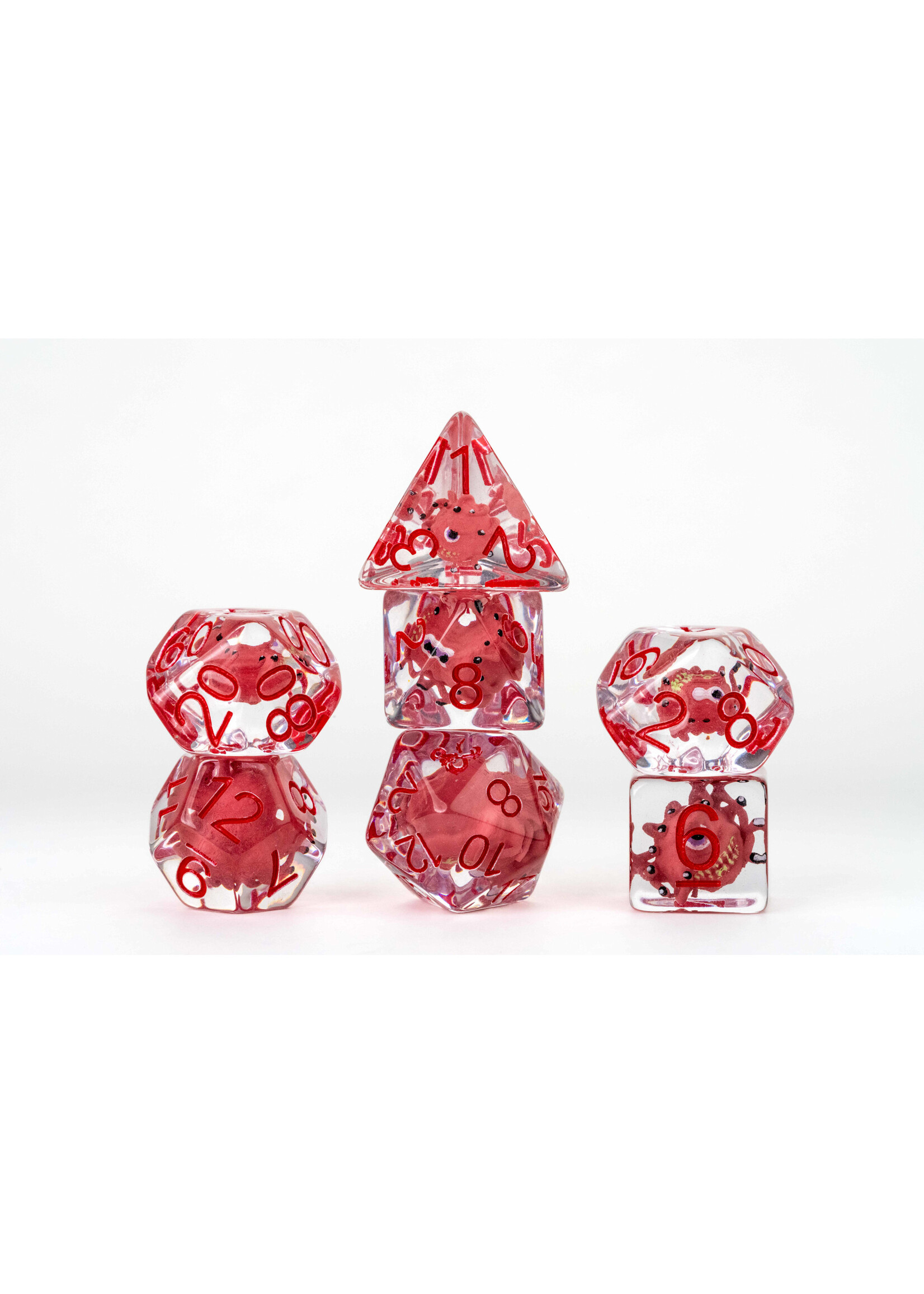 FanRoll DND BEHOLDER RESIN DICE SET