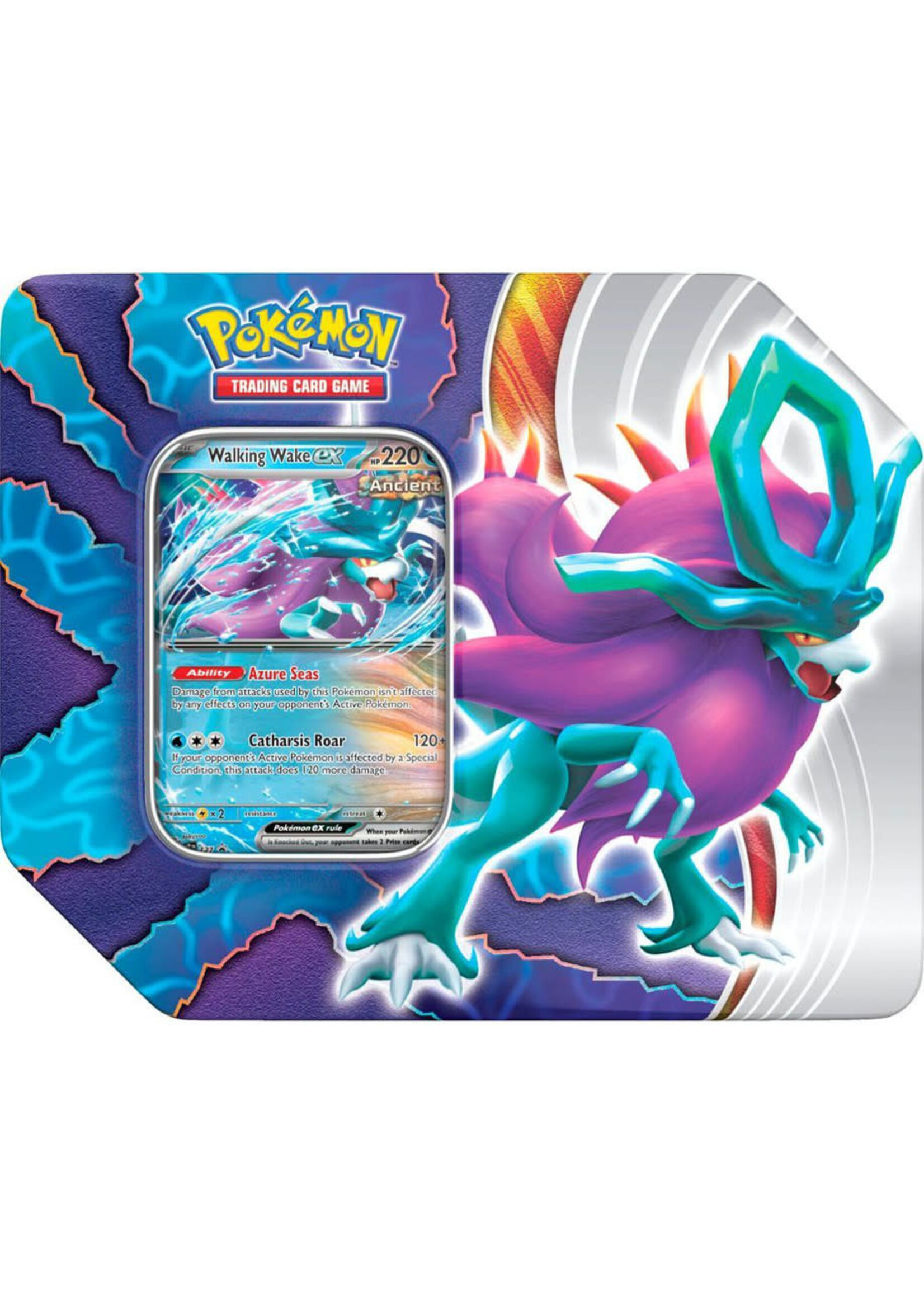 The Pokémon Company International Pokémon TCG: Paradox Clash Tin - Walking Wake ex