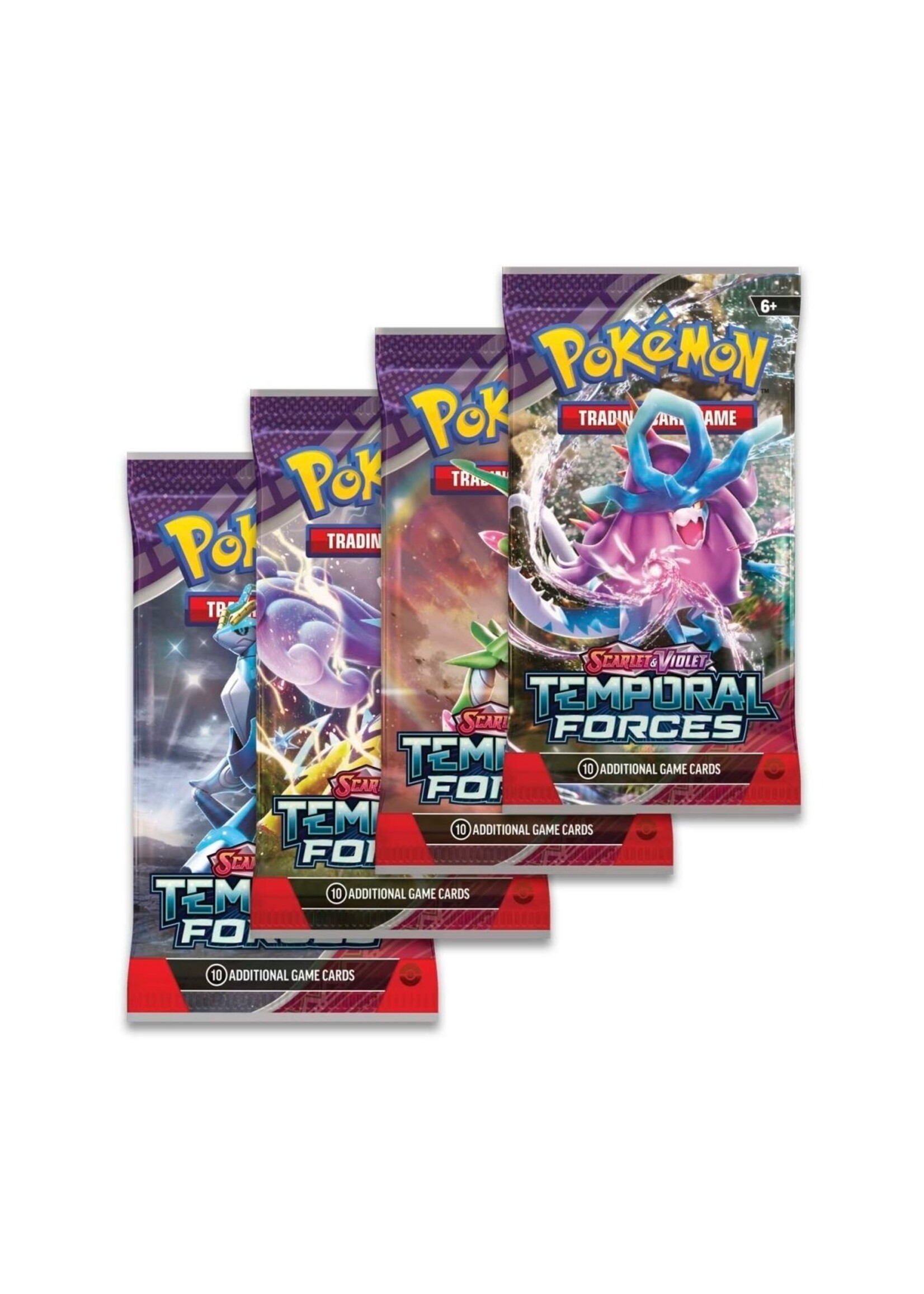 The Pokémon Company International Pokémon TCG: Scarlet & Violet-Temporal Forces Booster Pack