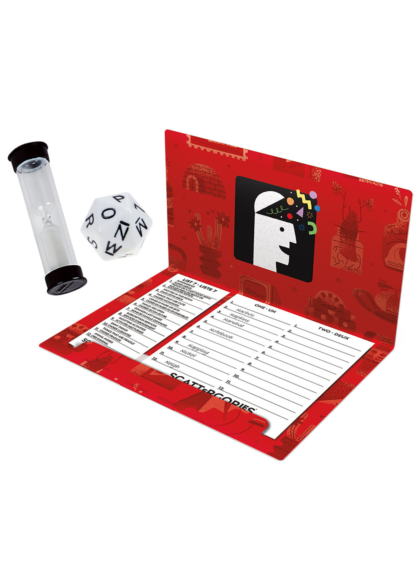 Hasbro Jeu Scattergories Bilingue