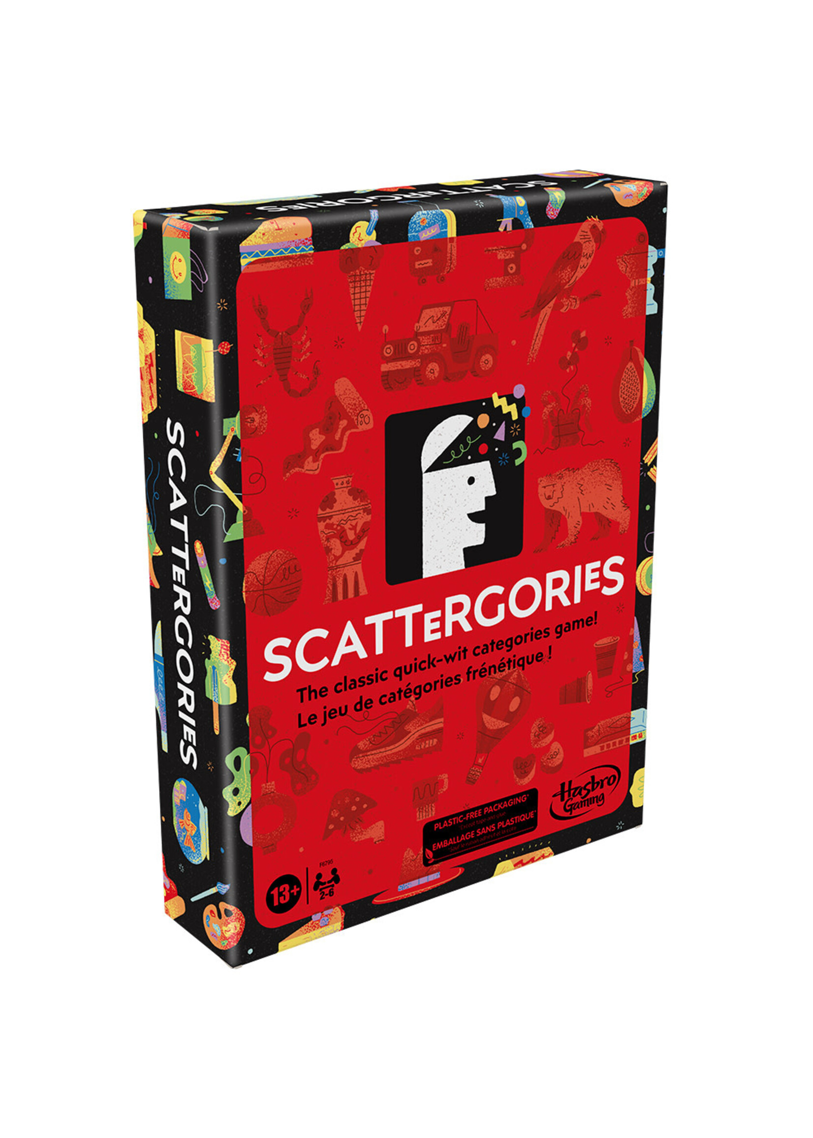 Hasbro Jeu Scattergories Bilingue