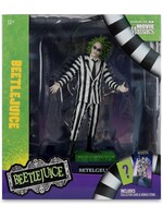 McFarlane toys BEETLEJUICE IN STRIPED SUIT FIGURE - MOVIE MANIACS