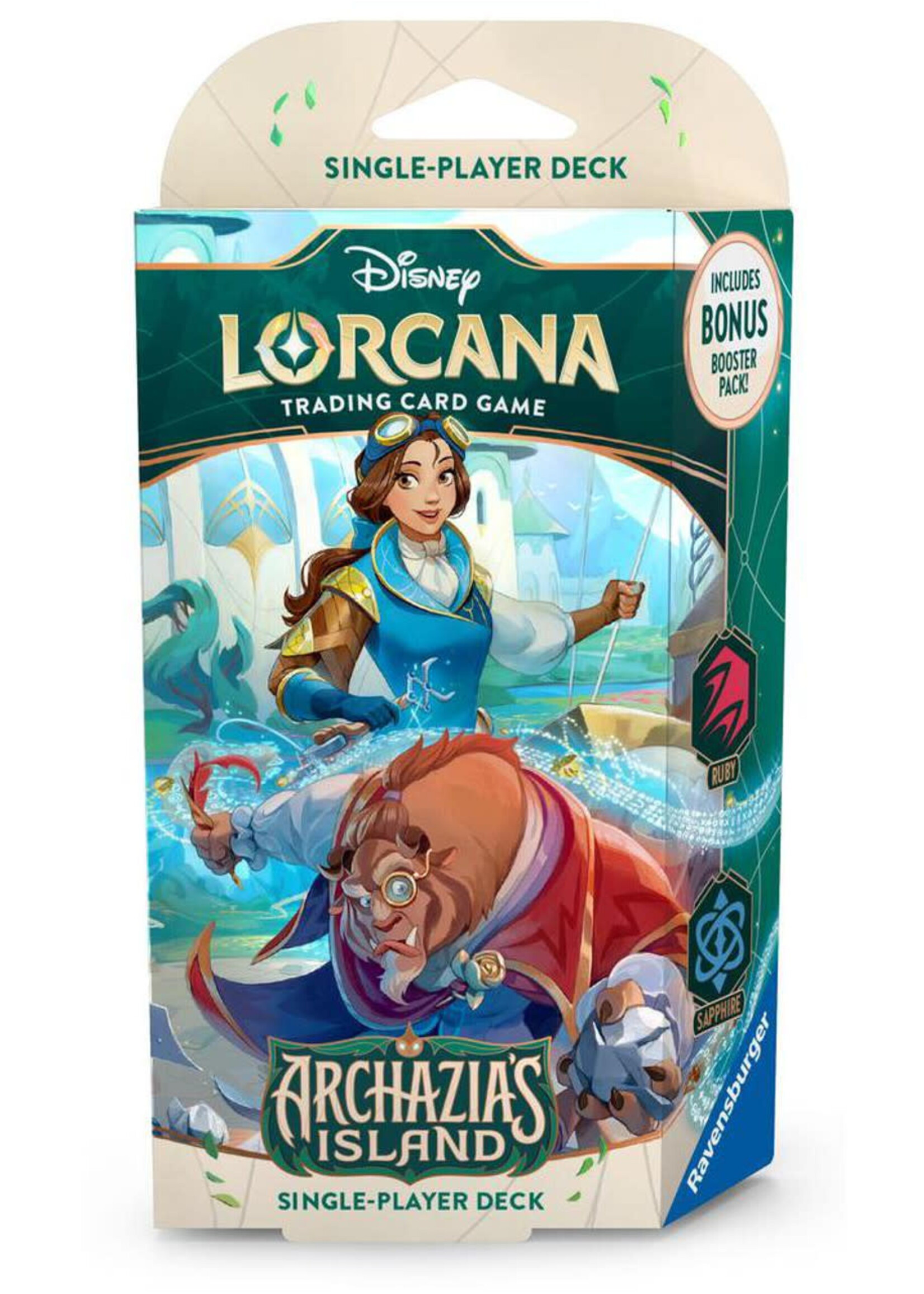 Disney Lorcana Disney Lorcana: Archazia's Island - Starter Deck - Ruby & Sapphire