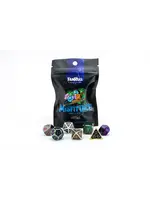 FanRoll Adopt a Misfit Metal Dice Set 16mm Polyhedral Dice Set