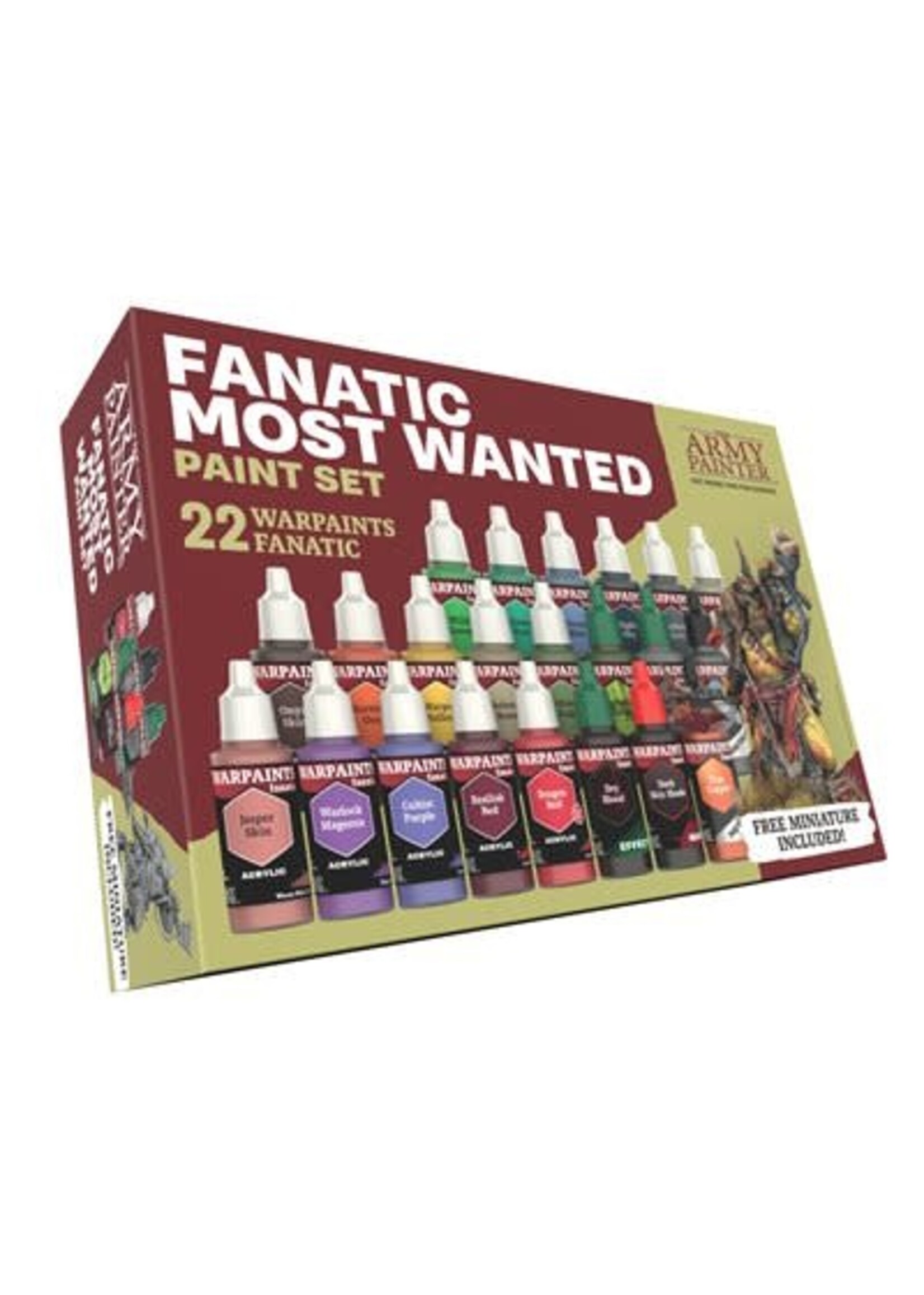 The Army Painter Army Painter: Warpaints Fanatic: Most Wanted Paint Set