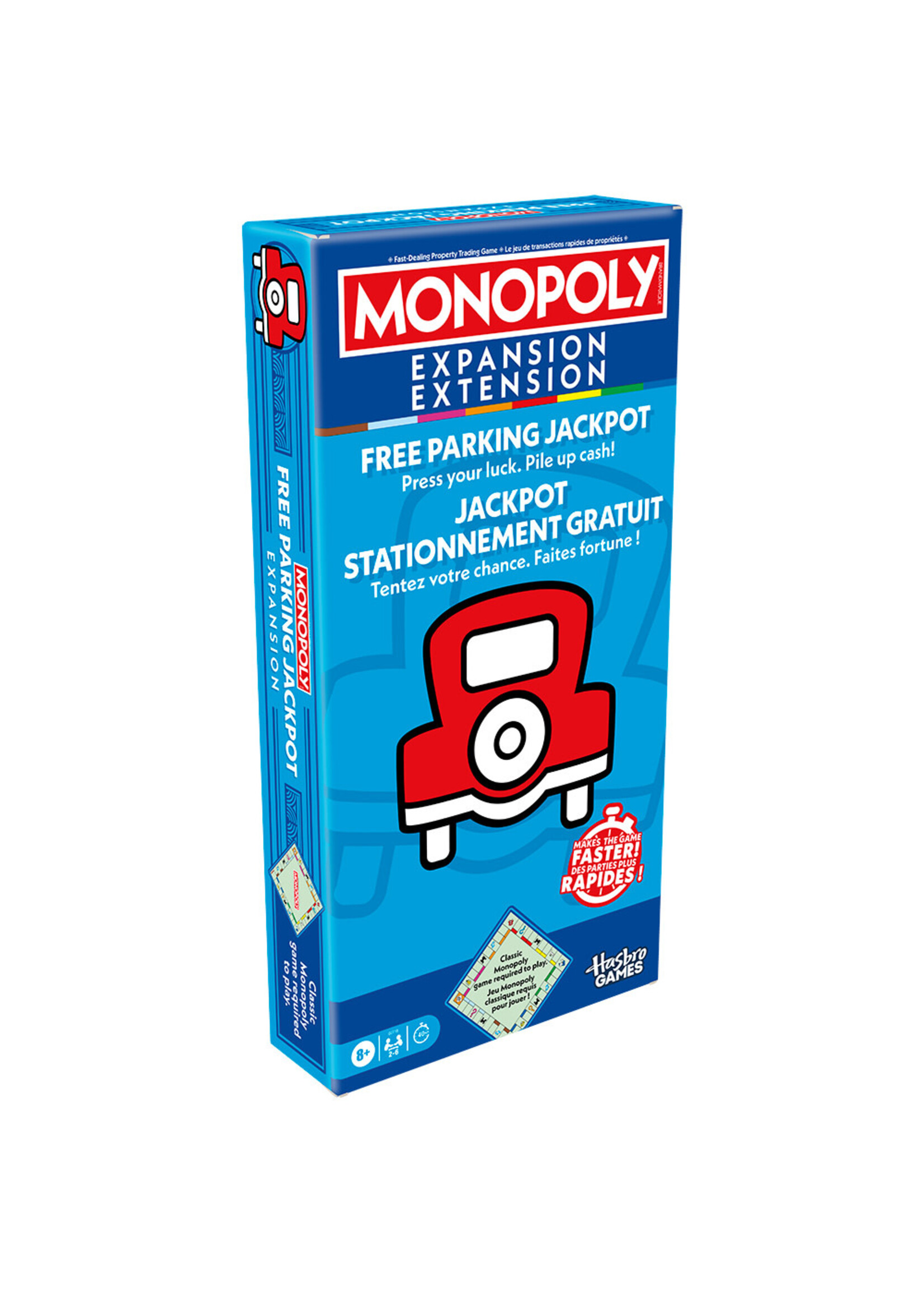 Hasbro Games Monopoly Extension stationnement gratuit Jackpot Bilingue