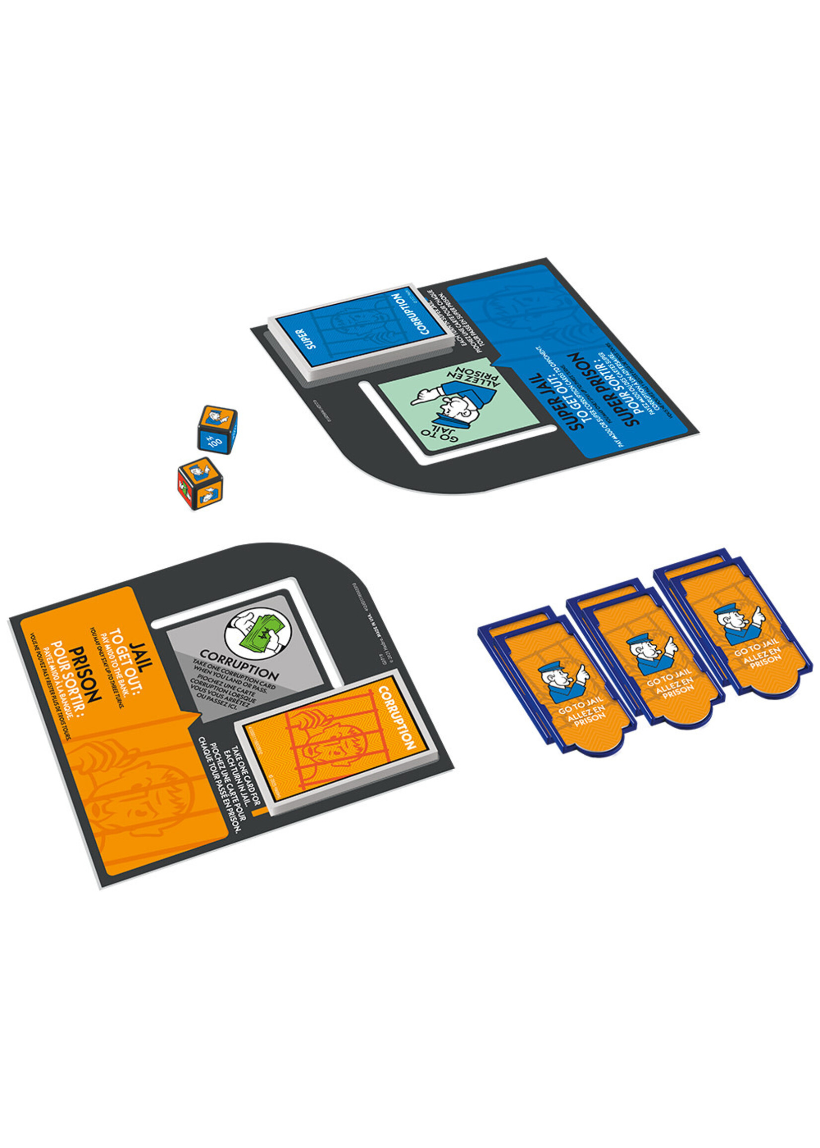 Hasbro Games Monopoly Extension aller en prison Bilingue
