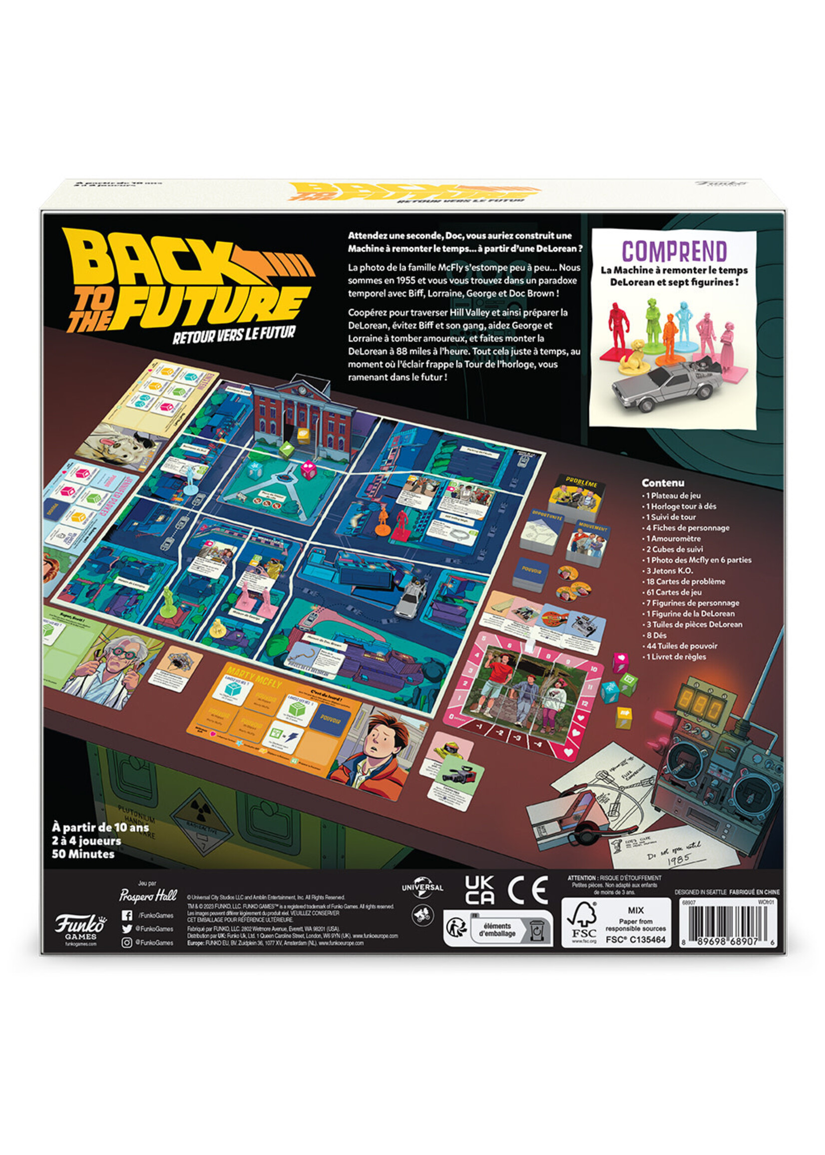 Funko Games Back to the Future - Vous ramenant dans le temps