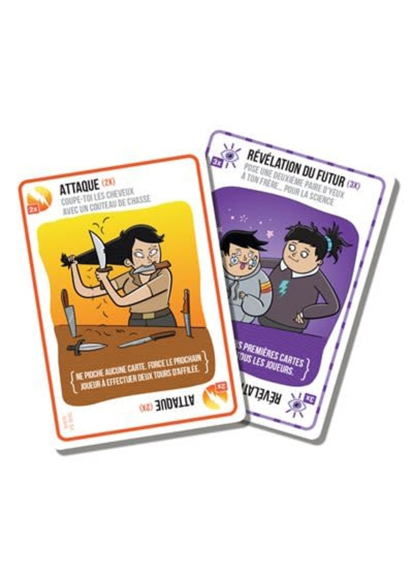 exploding kittens EXPLODING KITTENS - BIEN VS MAL (FR)