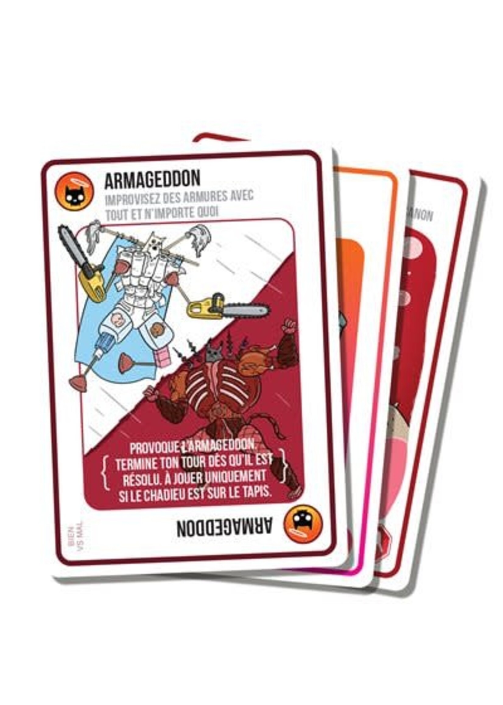 exploding kittens EXPLODING KITTENS - BIEN VS MAL (FR)