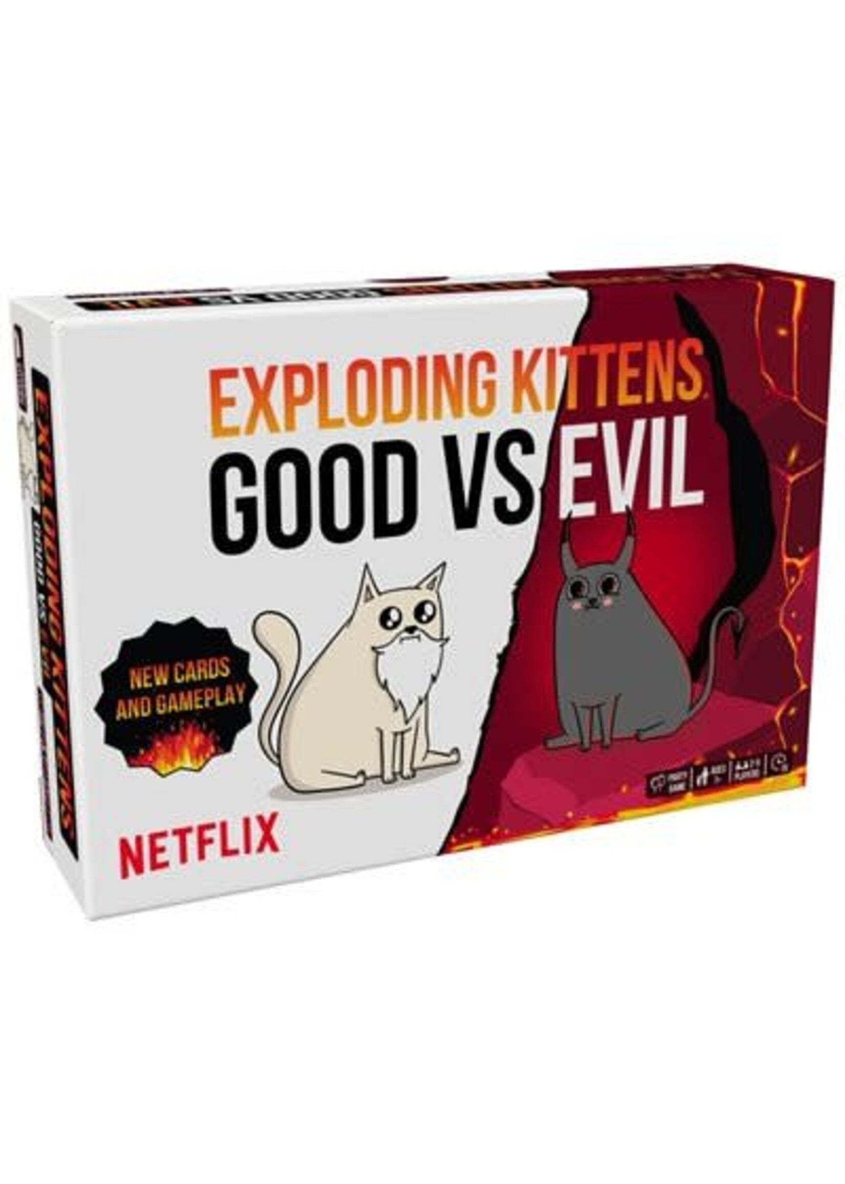 exploding kittens EXPLODING KITTENS - GOOD VS EVIL (EN)