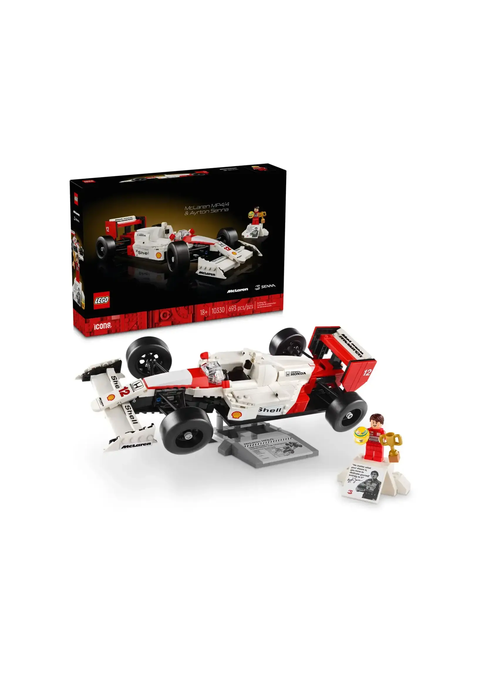 LEGO McLaren MP4/4 & Ayrton Senna - 10330