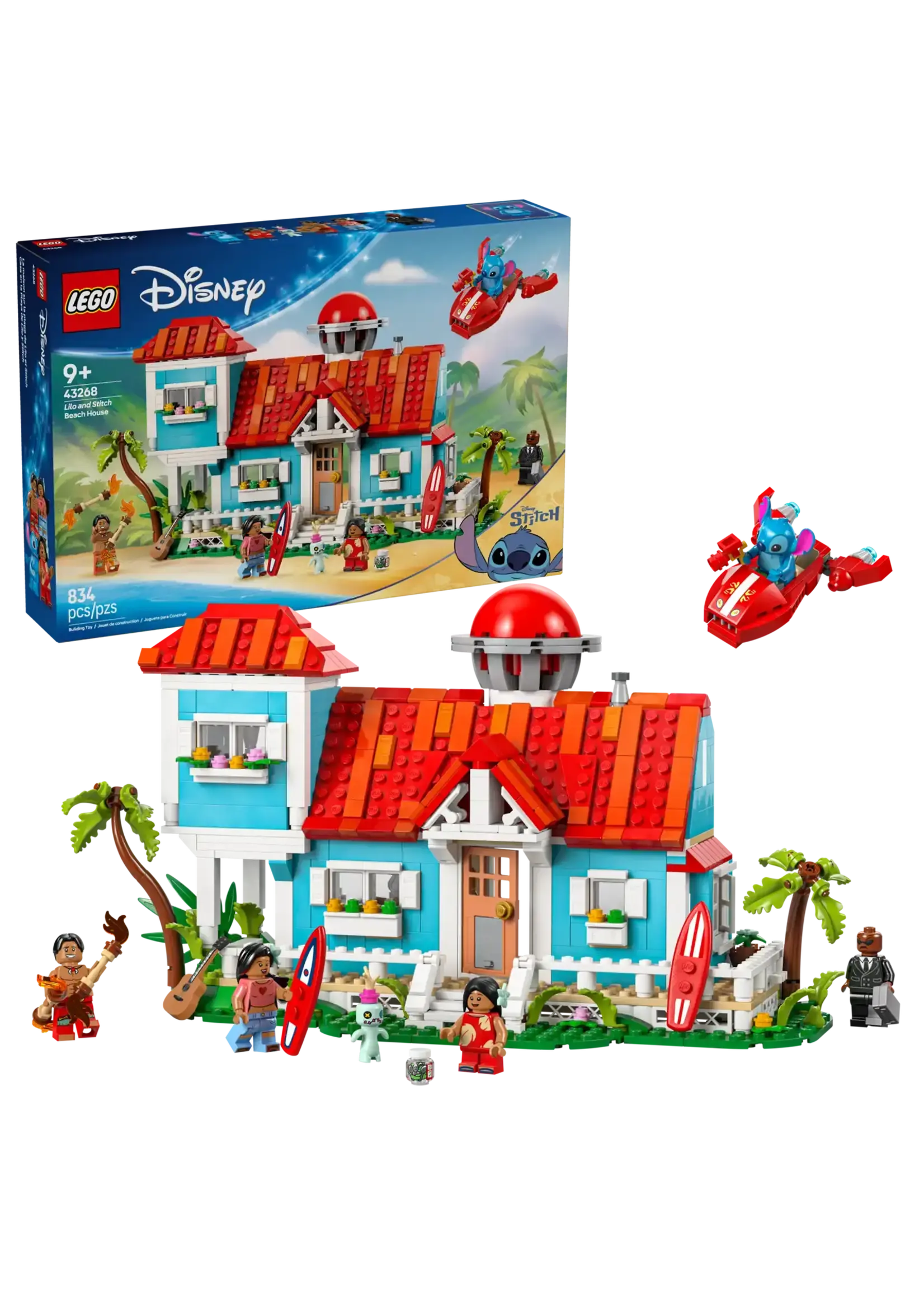 LEGO Lilo and Stitch Beach House - 43268
