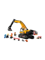 LEGO Excavatrice de construction jaune - 60420