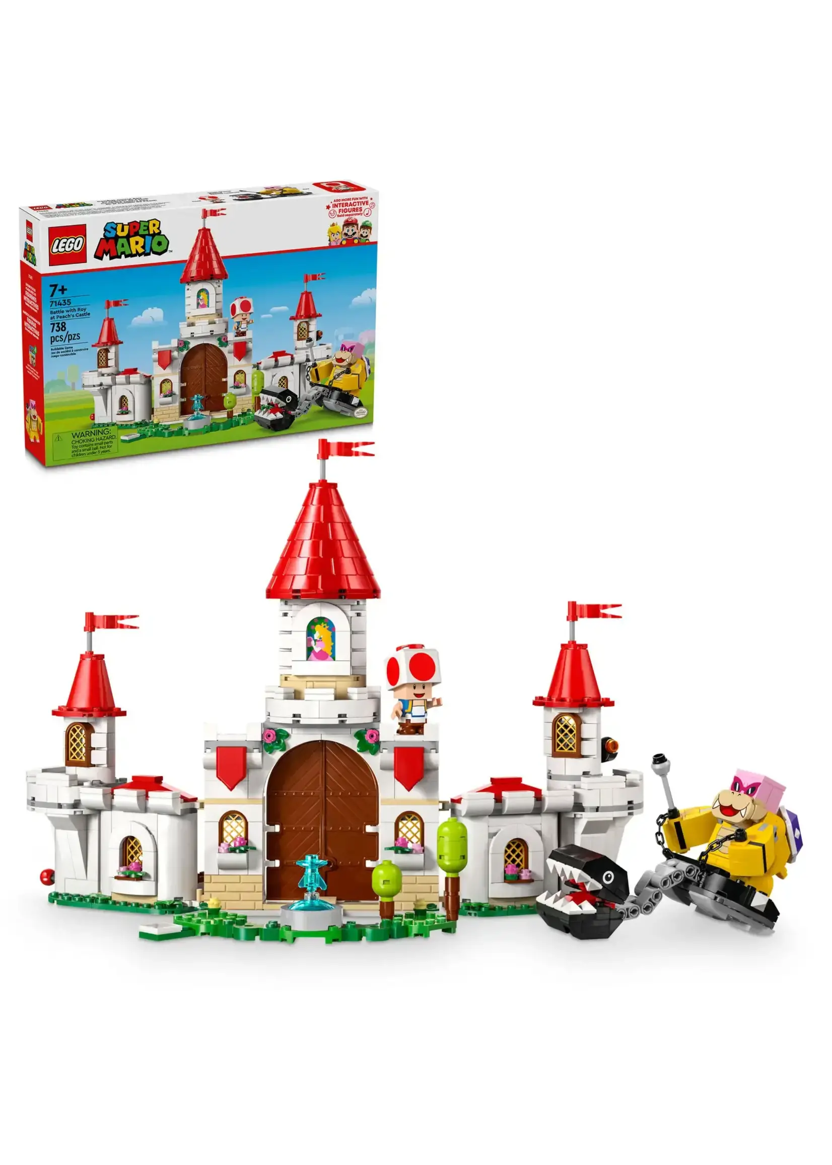 LEGO Battle with Roy at Peach's Castle - 71435