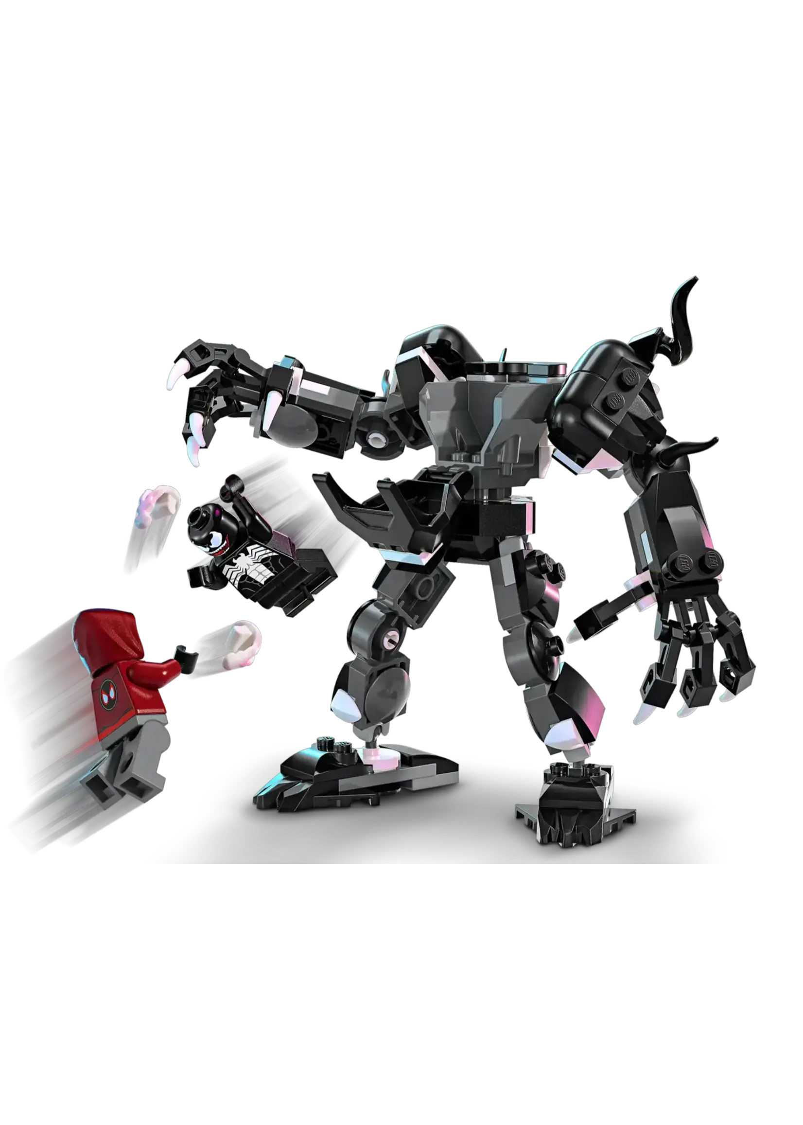 LEGO Venom Mech Armor vs. Miles Morales