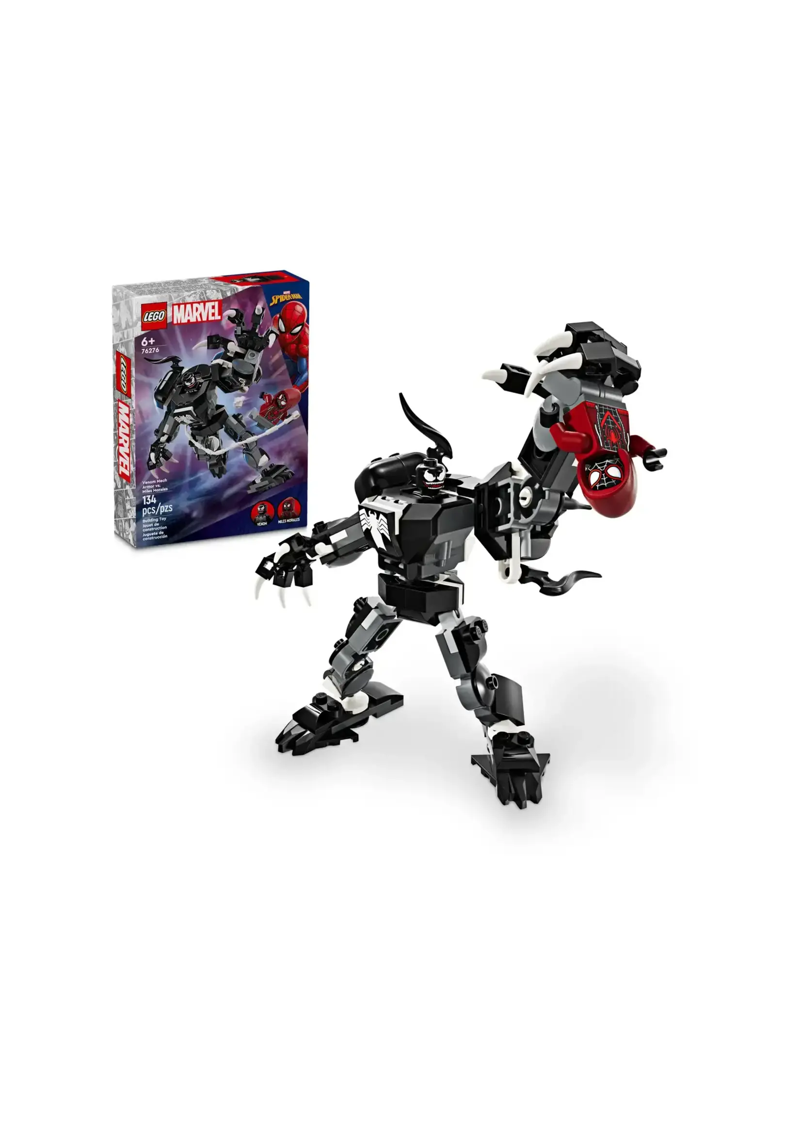 LEGO Venom Mech Armor vs. Miles Morales