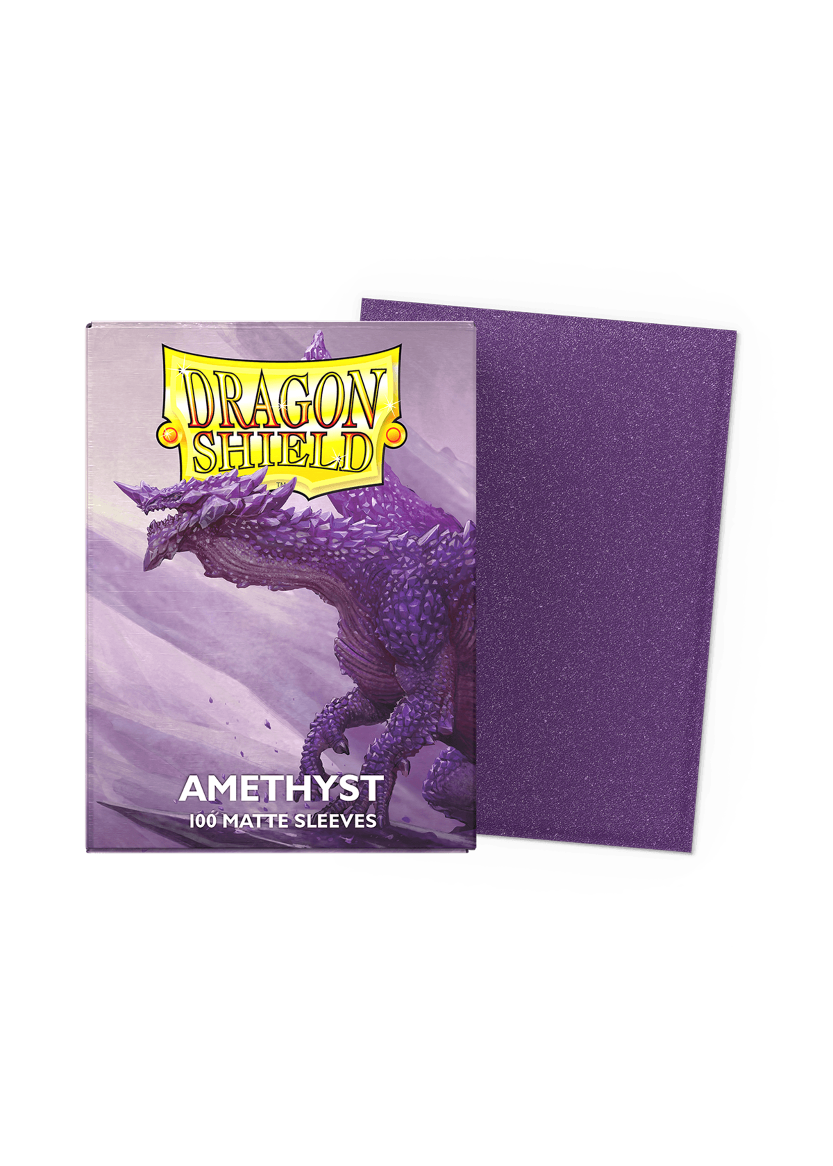 Dragon Shield Amethyst - Matte Sleeves - Standard Size
