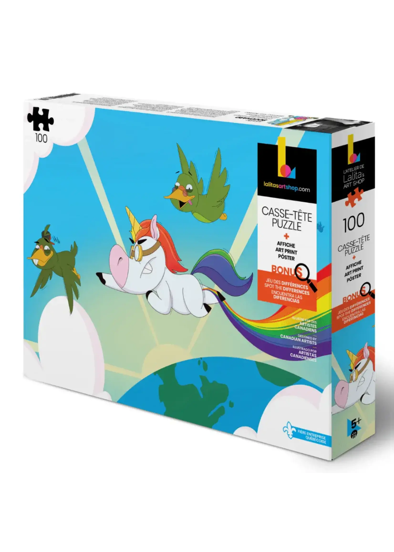 Lalita Art Shop Licorne arc-en-ciel