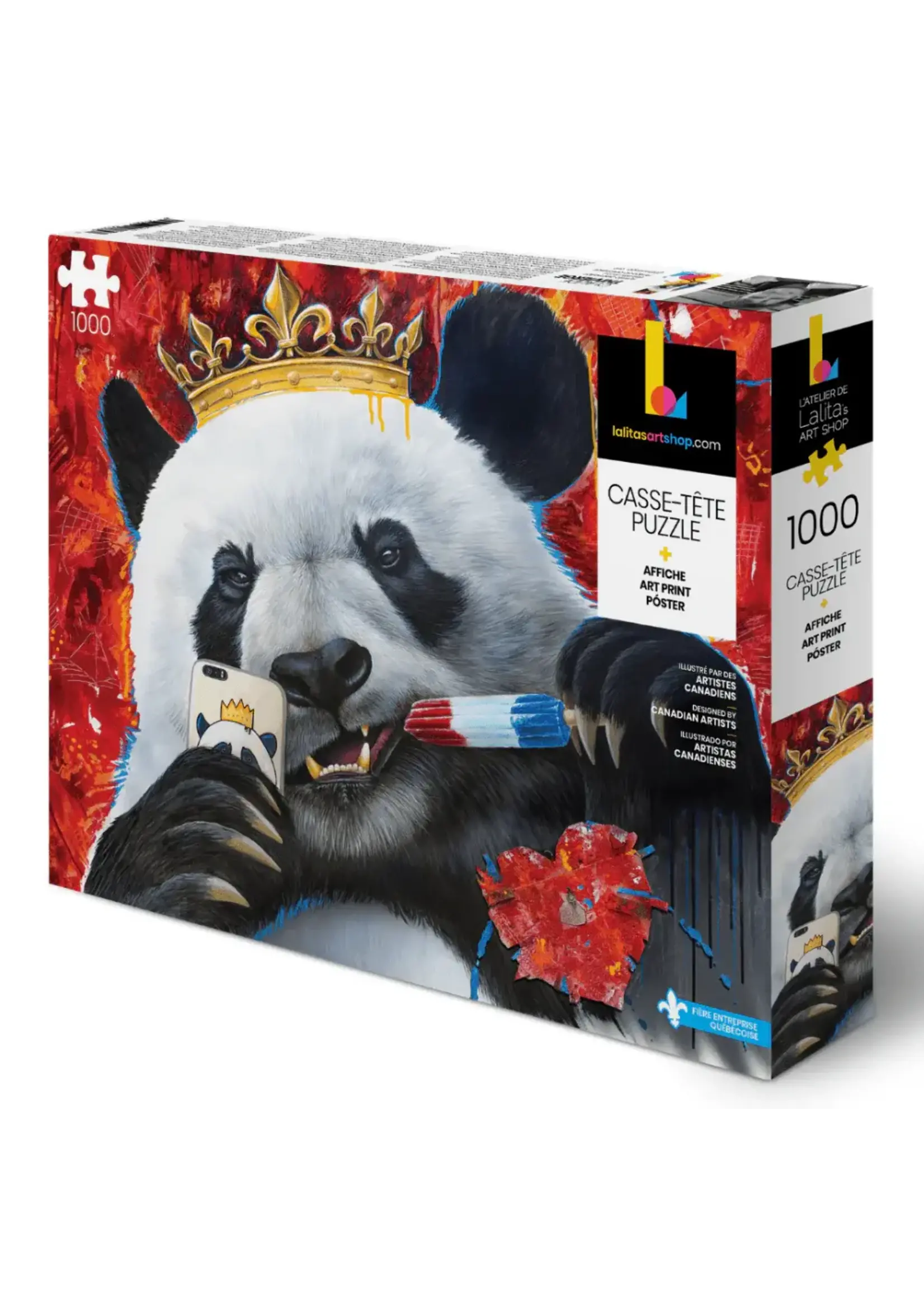 Lalita Art Shop Selfie Panda