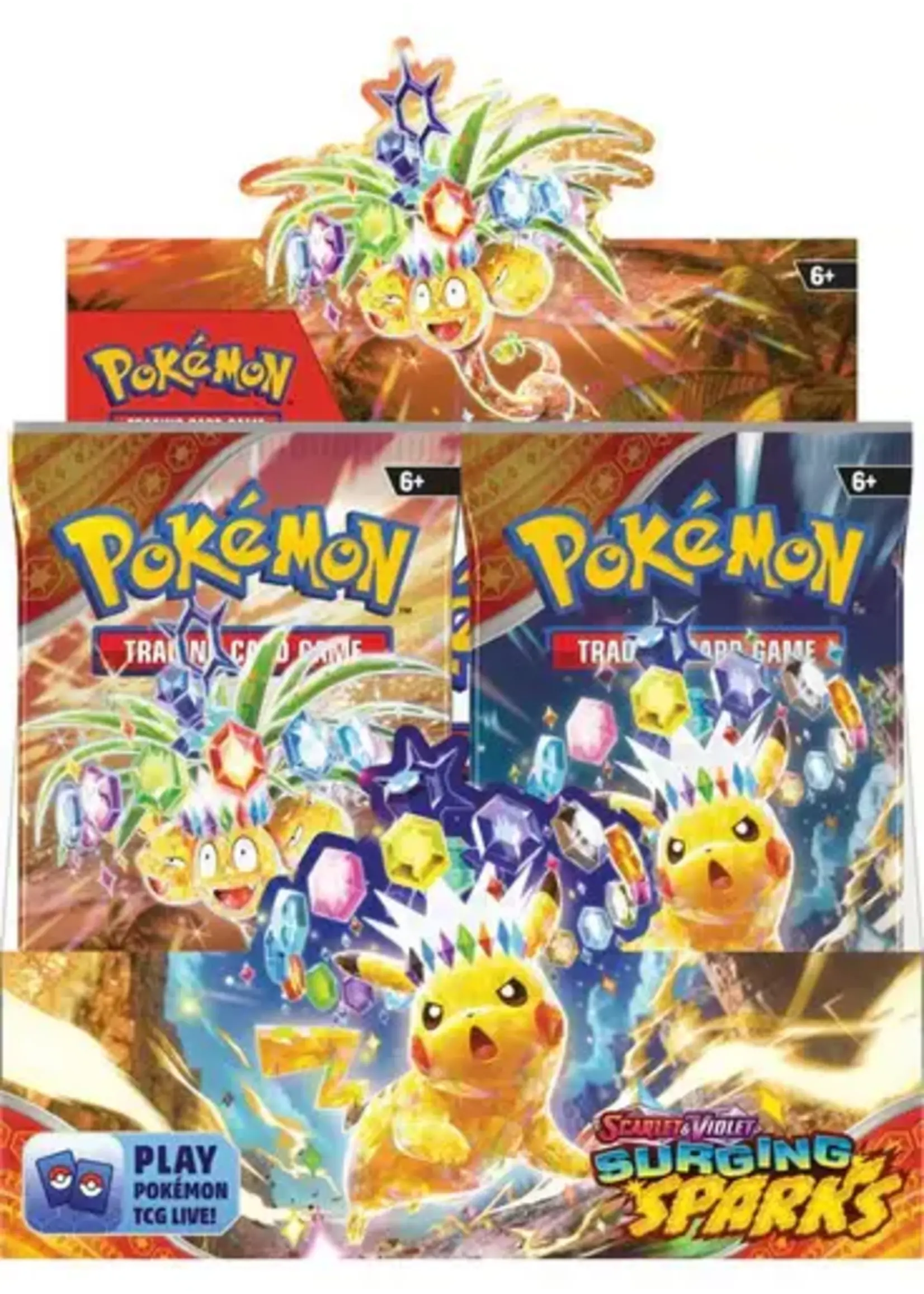 The Pokémon Company International Pokémon TCG: Scarlet & Violet - Surging Sparks - Booster Box