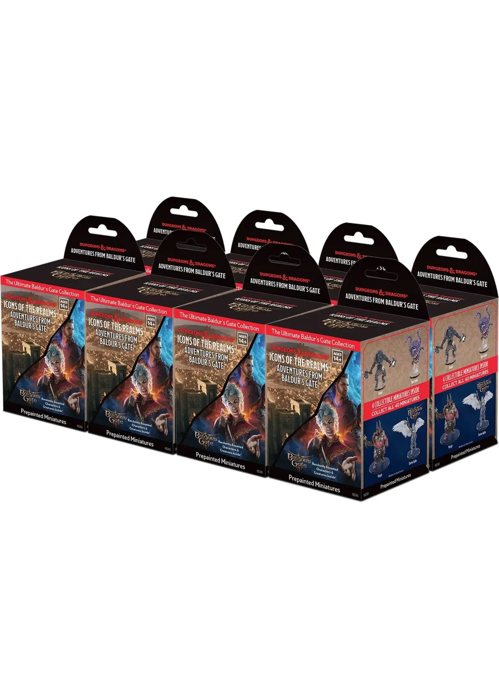 Wizk!ds DUNGEONS & DRAGONS  -  ICONS OF THE REALMS  -  ICONS ADVENTURES FROM BALDUR'S GATE - BOOSTER PACK
