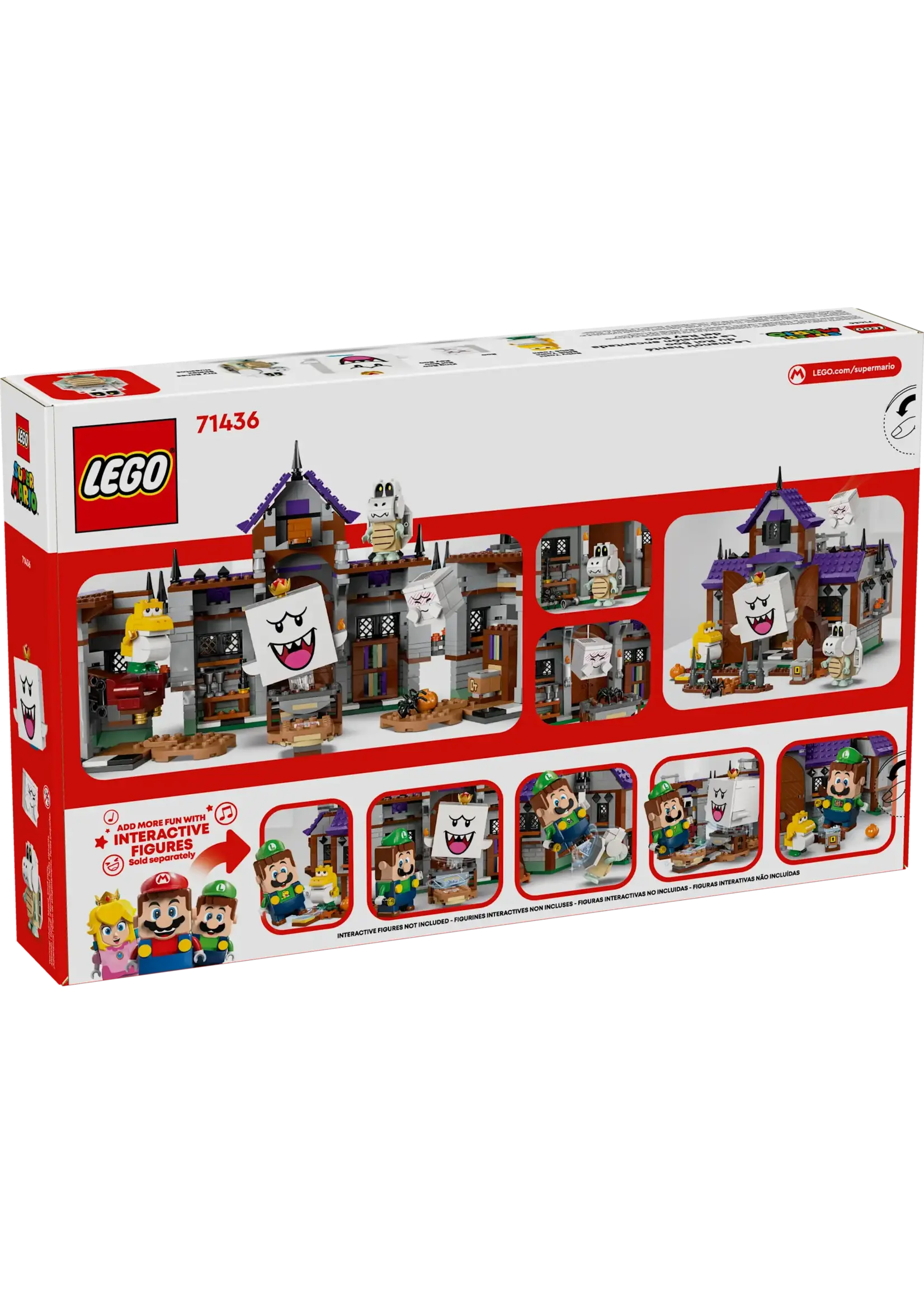 LEGO King Boo's haunted mansion