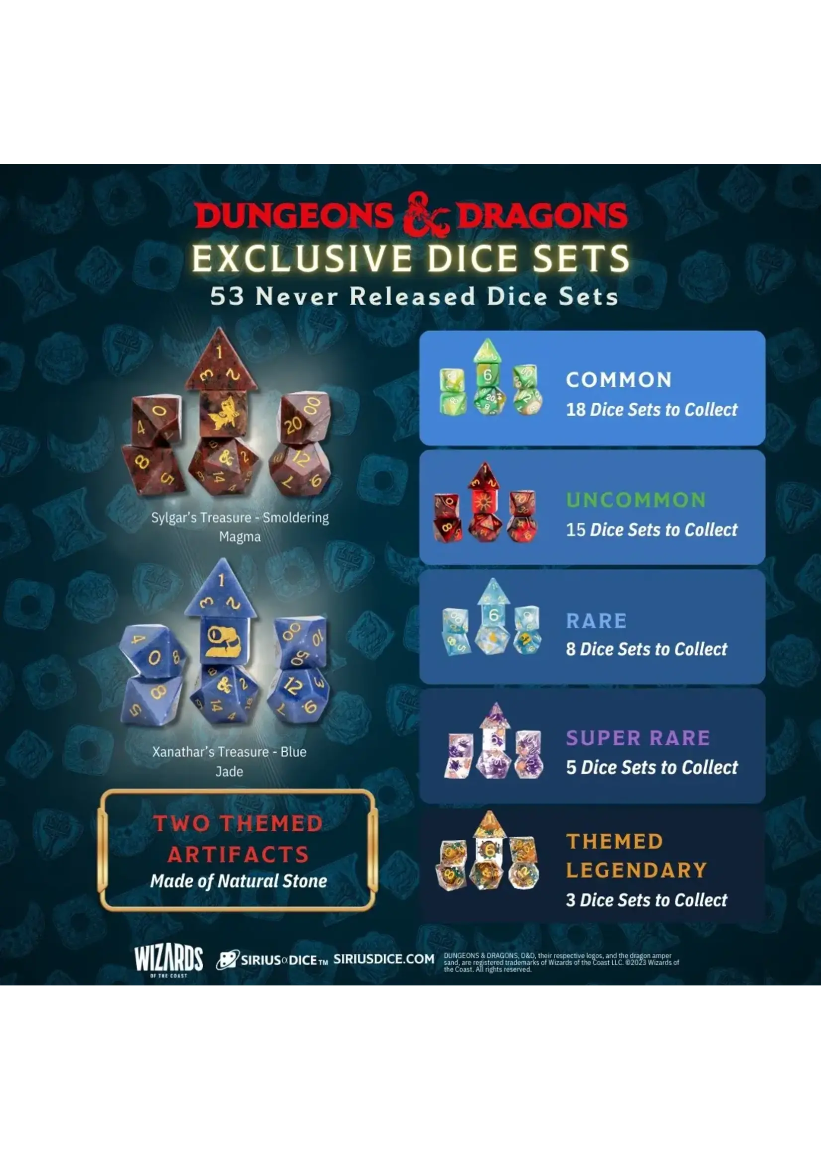 Dungeons & Dragons XANATHAR'S TREASURE - RANDOM DICE PACK