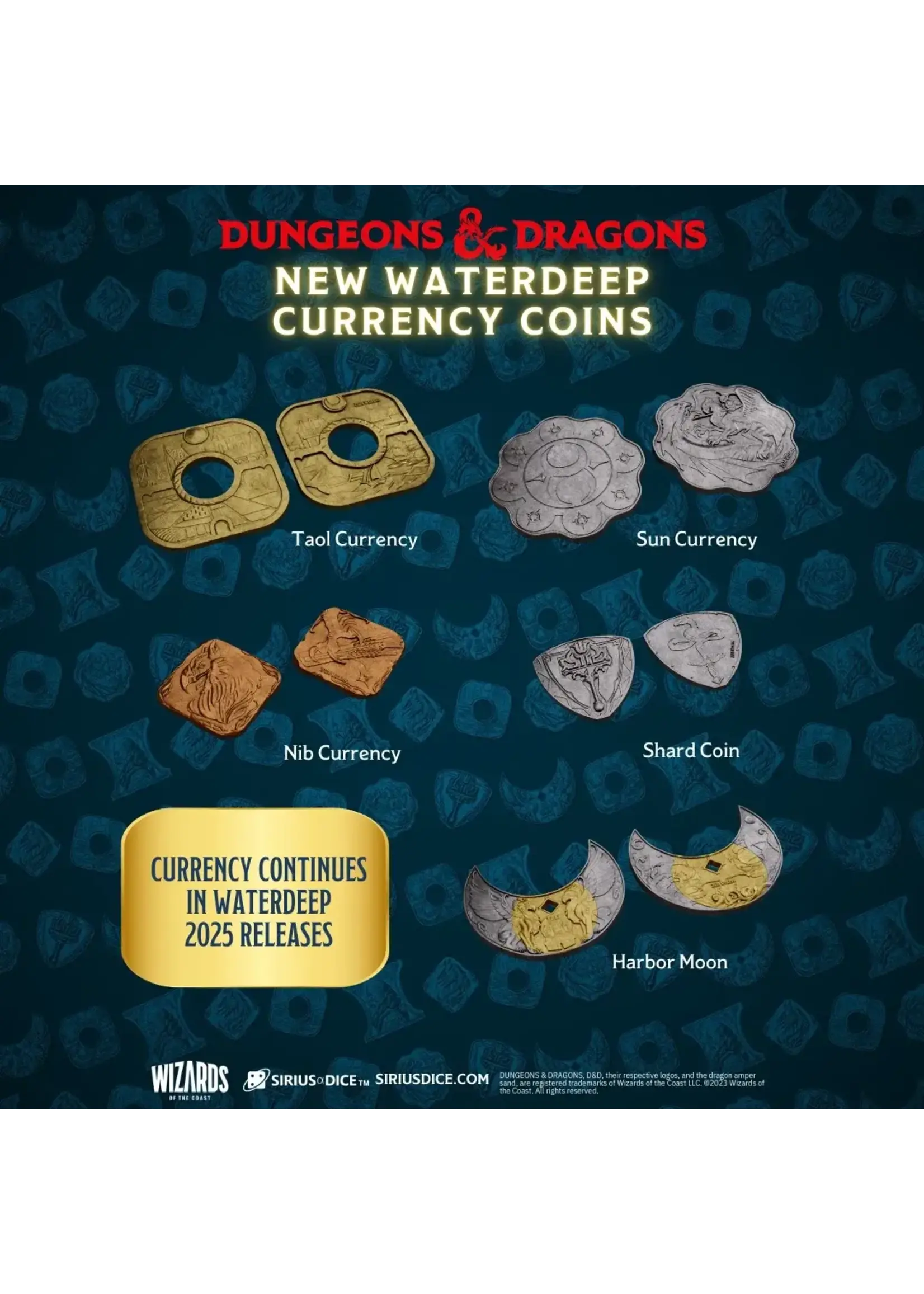 Dungeons & Dragons XANATHAR'S TREASURE - RANDOM DICE PACK