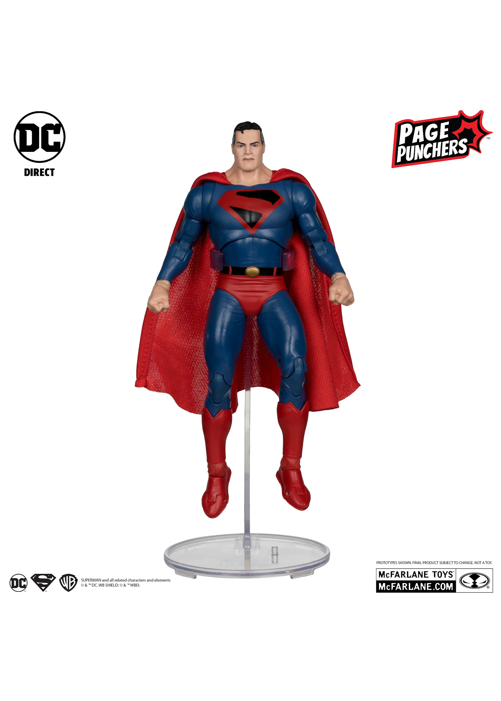 McFarlane toys JUSTICE SOCIETY OF AMERICA  -  MCFARLANE TOYS  -  SUPERMAN (KINGDOM COME) FIGURE
