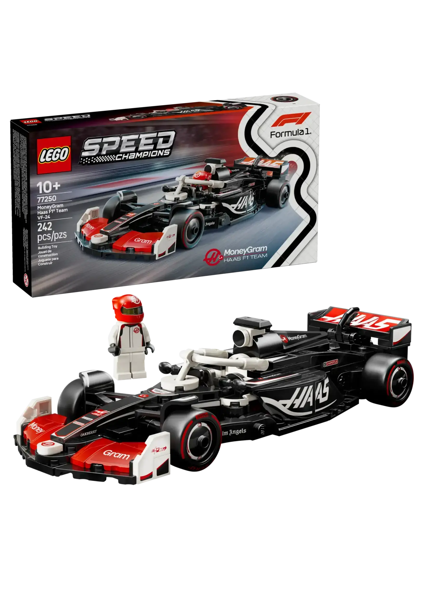 LEGO MoneyGram Haas F1® Team VF-24 Race Car - 77250