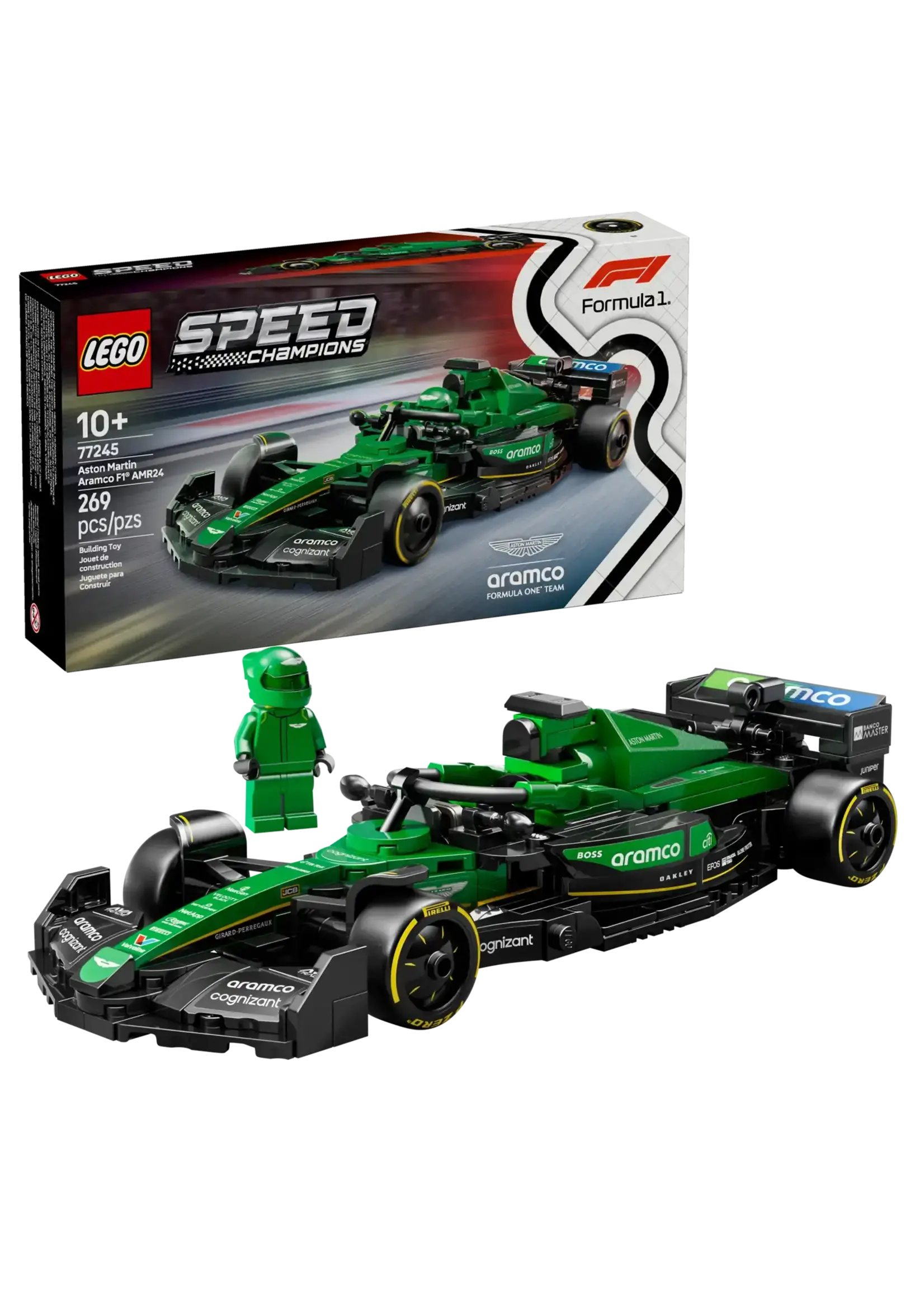 LEGO Aston Martin Aramco F1® AMR24 Race Car - 77245