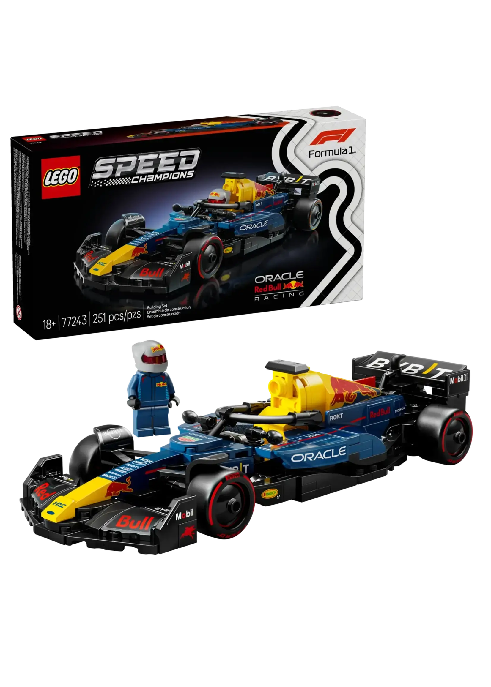 LEGO Oracle Red Bull Racing RB20 F1® Race Car - 77243