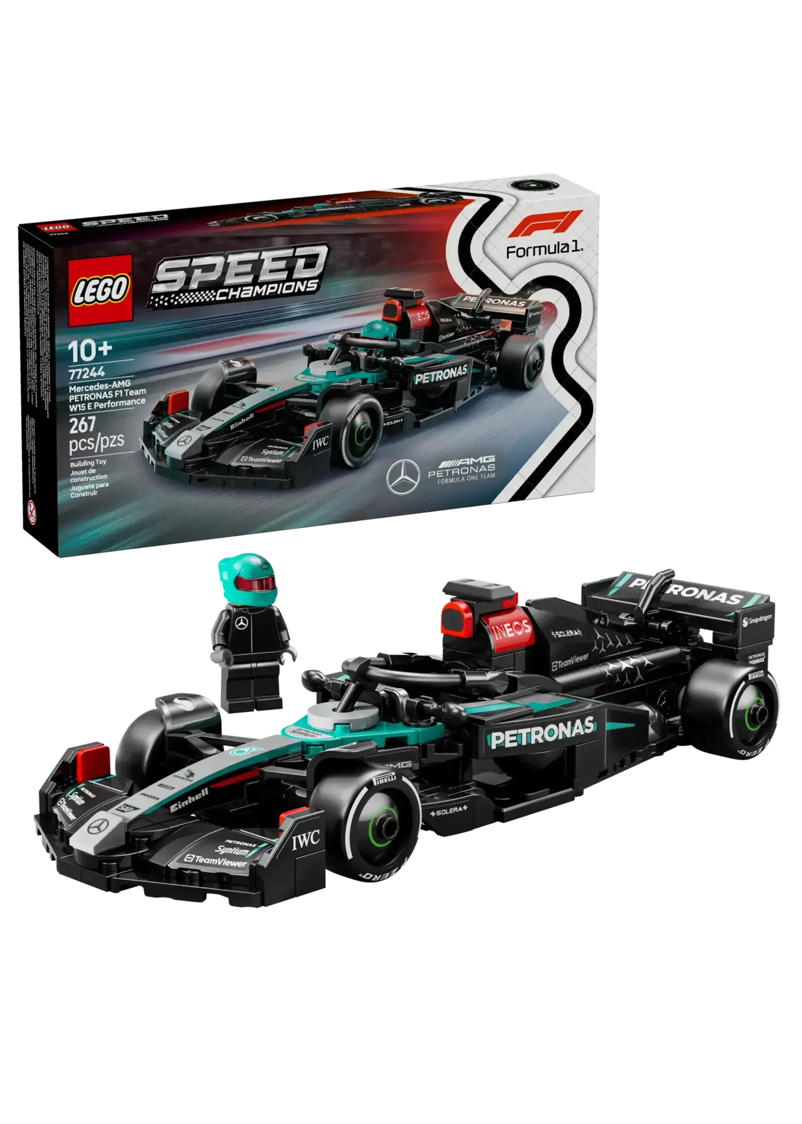 LEGO Mercedes-AMG F1® W15 Race Car - 77244