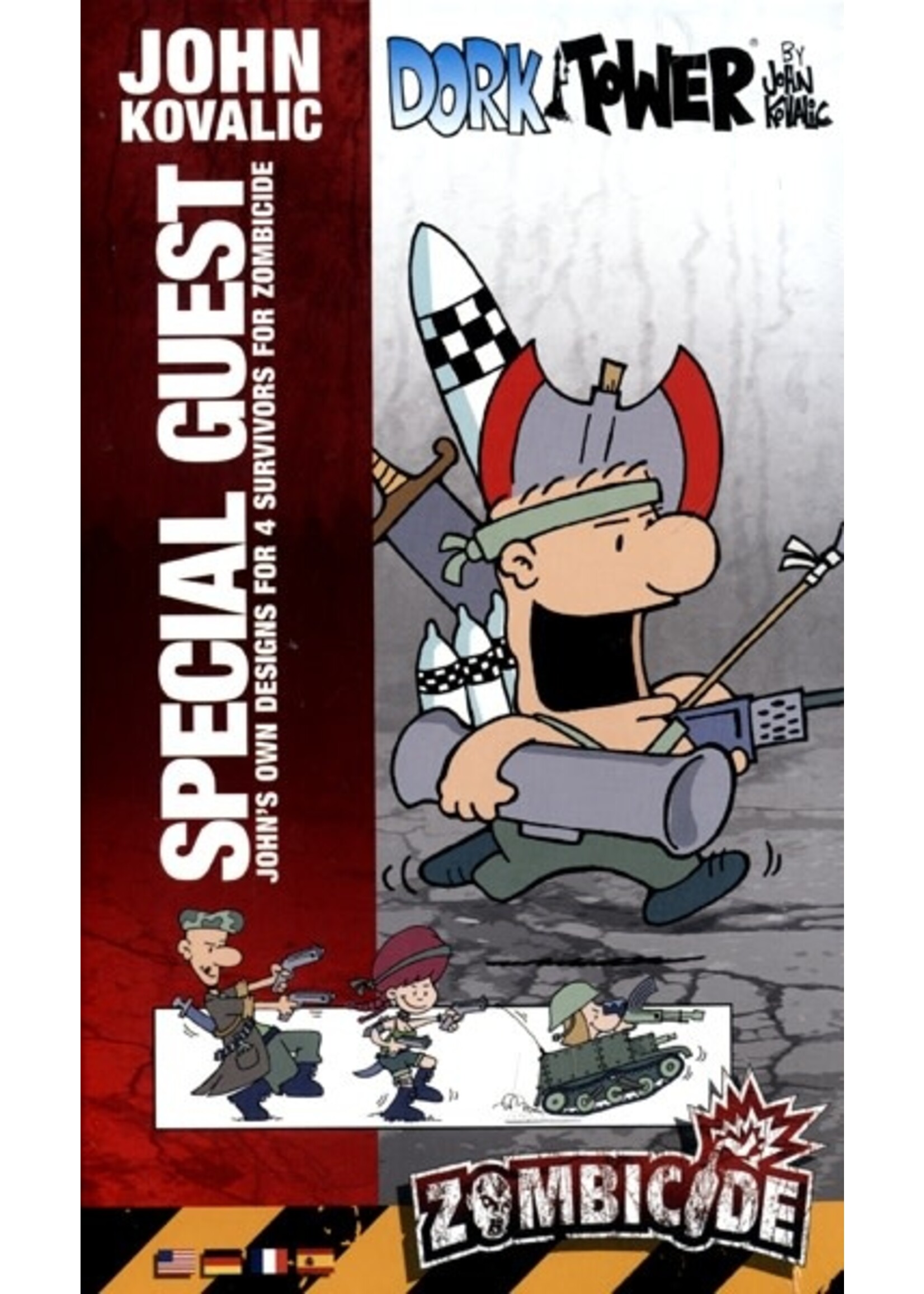 Guillotine Games ZOMBICIDE  -  GUEST ARTIST BOX  # 8  -  JOHN KOVALIC (ENGLISH)