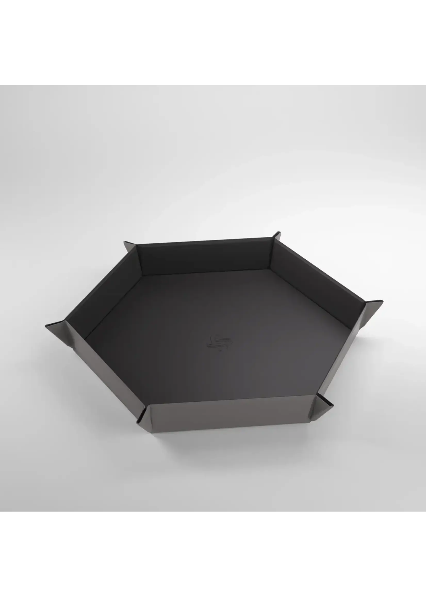 Gamegenic Magnetic Dice Tray - Hexagonal - Black/Grey
