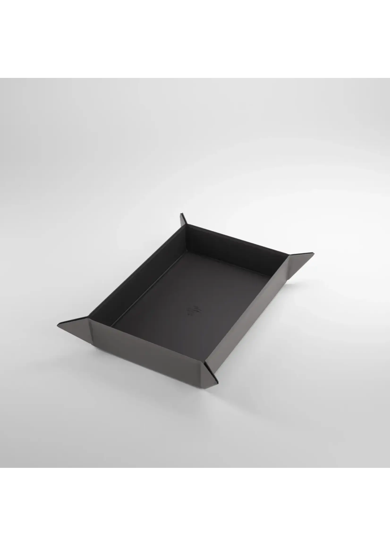 Gamegenic Magnetic Dice Tray - Rectangle - Black/Grey