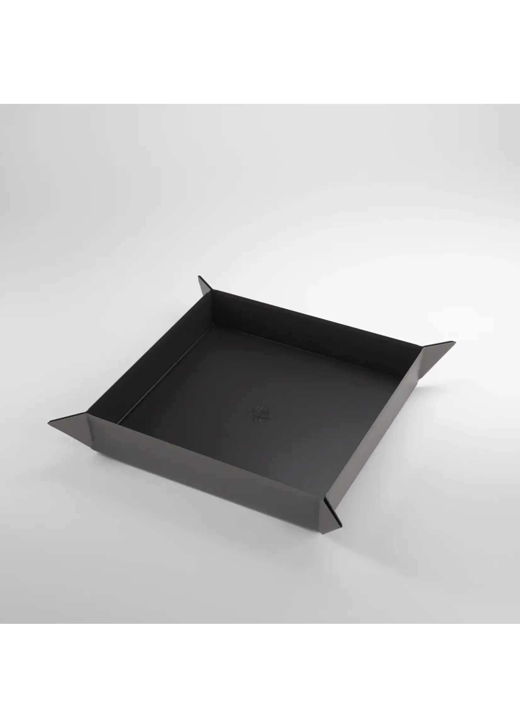 Gamegenic Magnetic Dice Tray - Square - Black/Grey